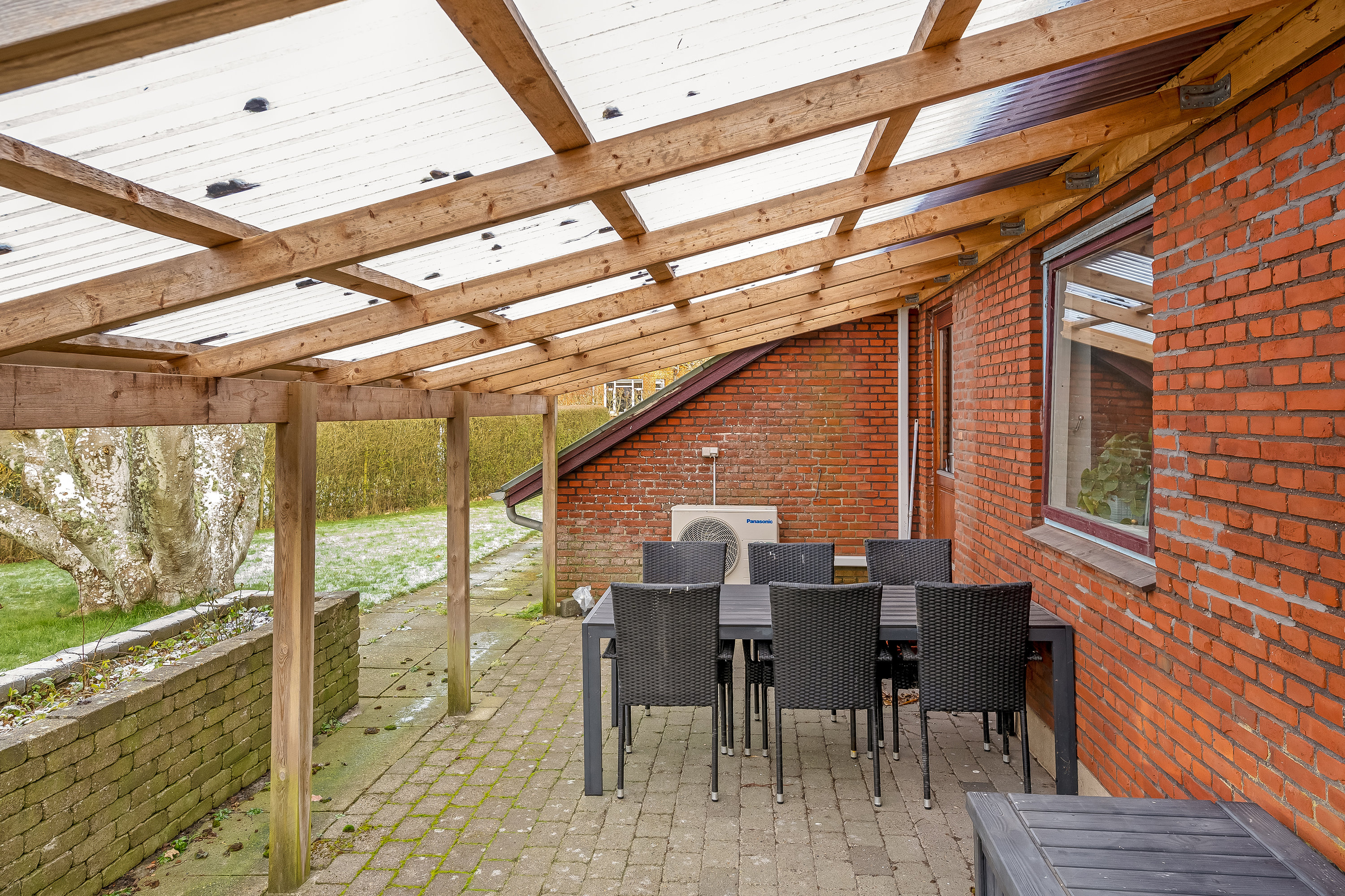 Fremhævet overdækket terrasse billede i fuldskærmstilstand. Billede af Bavnebjergvej 2, Nordby, 6720 Fanø