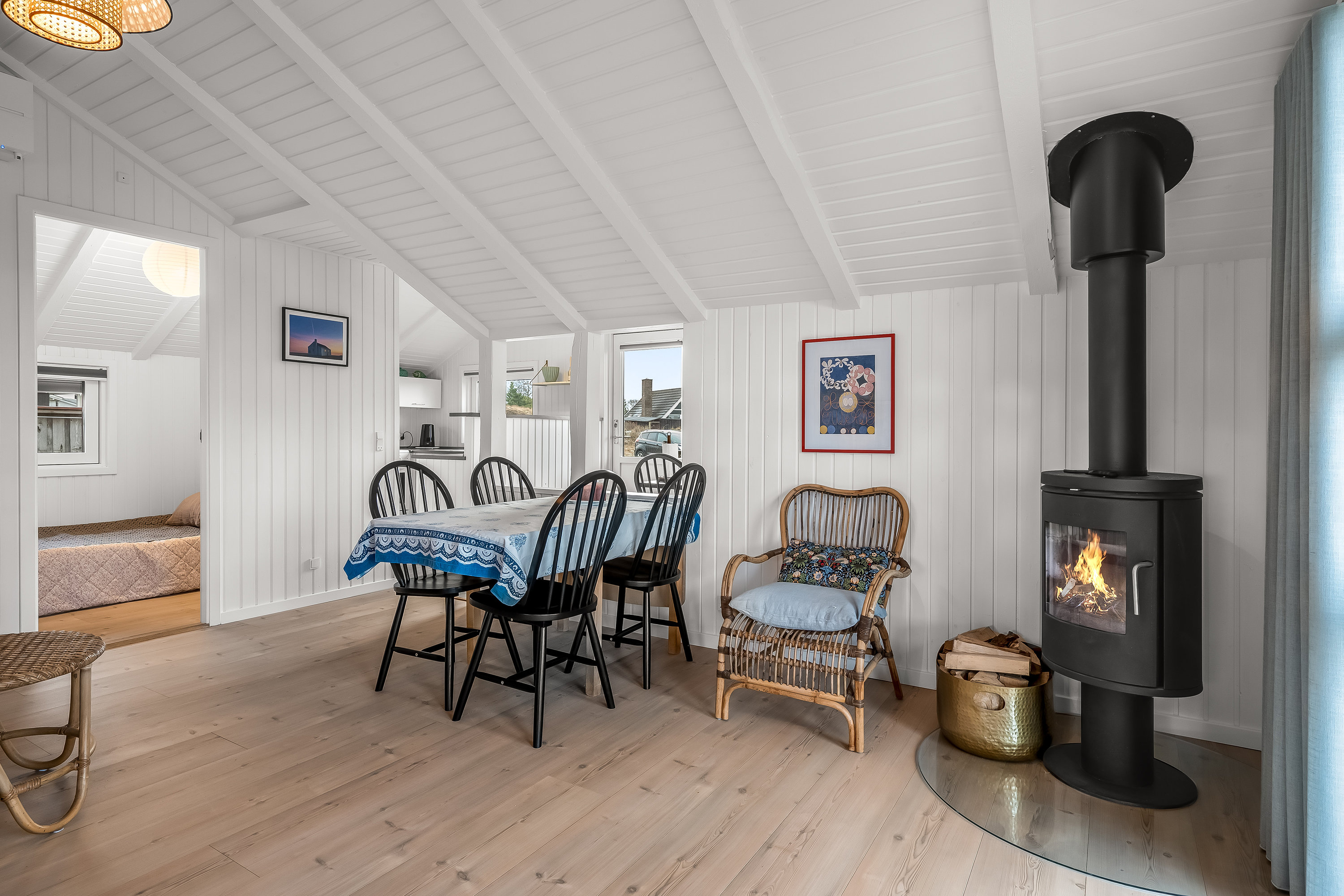 Fremhævet stue billede i fuldskærmstilstand. Billede af Søren Sørensens Dal 8, 6720 Fanø