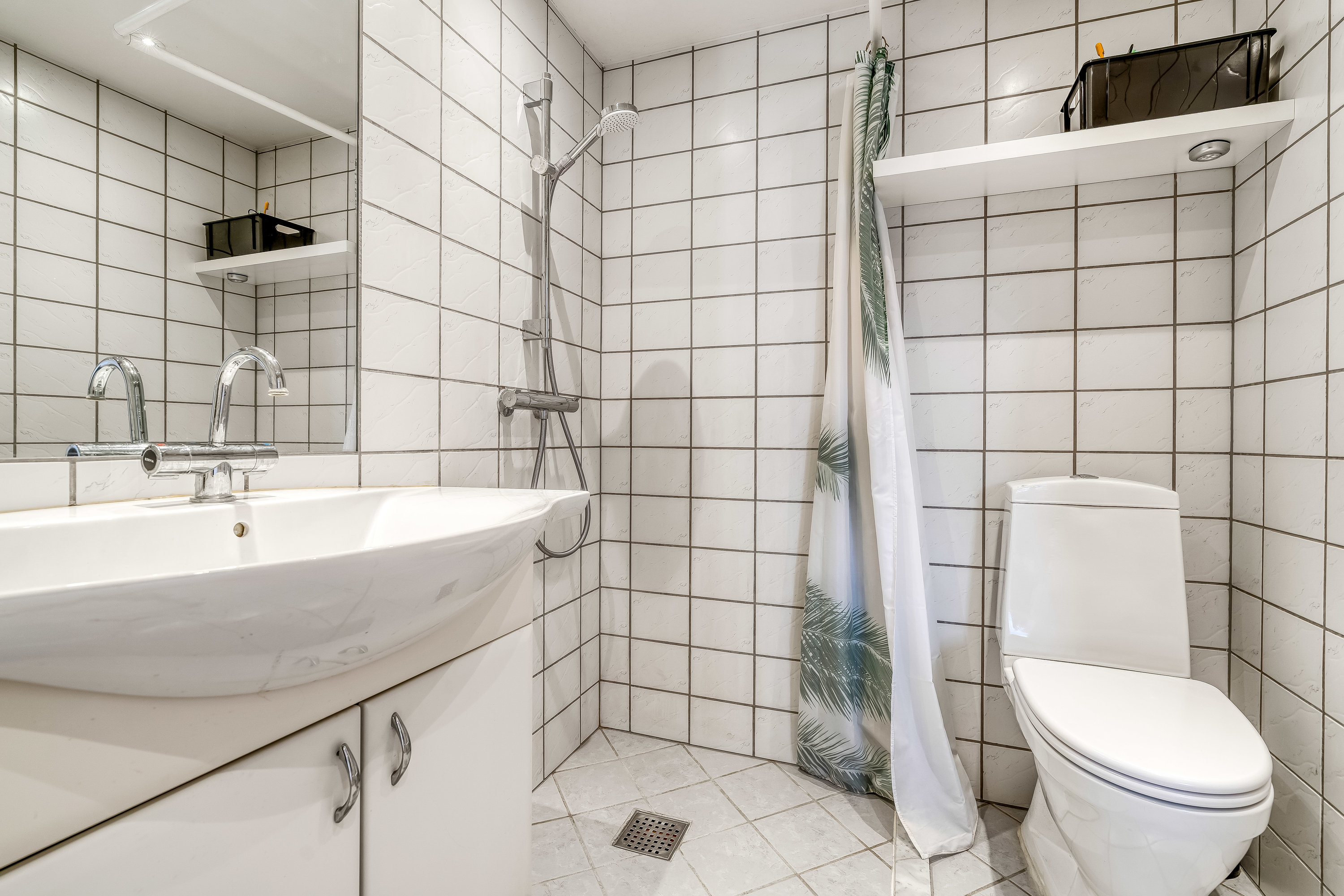 Fremhævet badeværelse billede i fuldskærmstilstand. Billede af Skovledet 99A, st.. tv., 3400 Hillerød