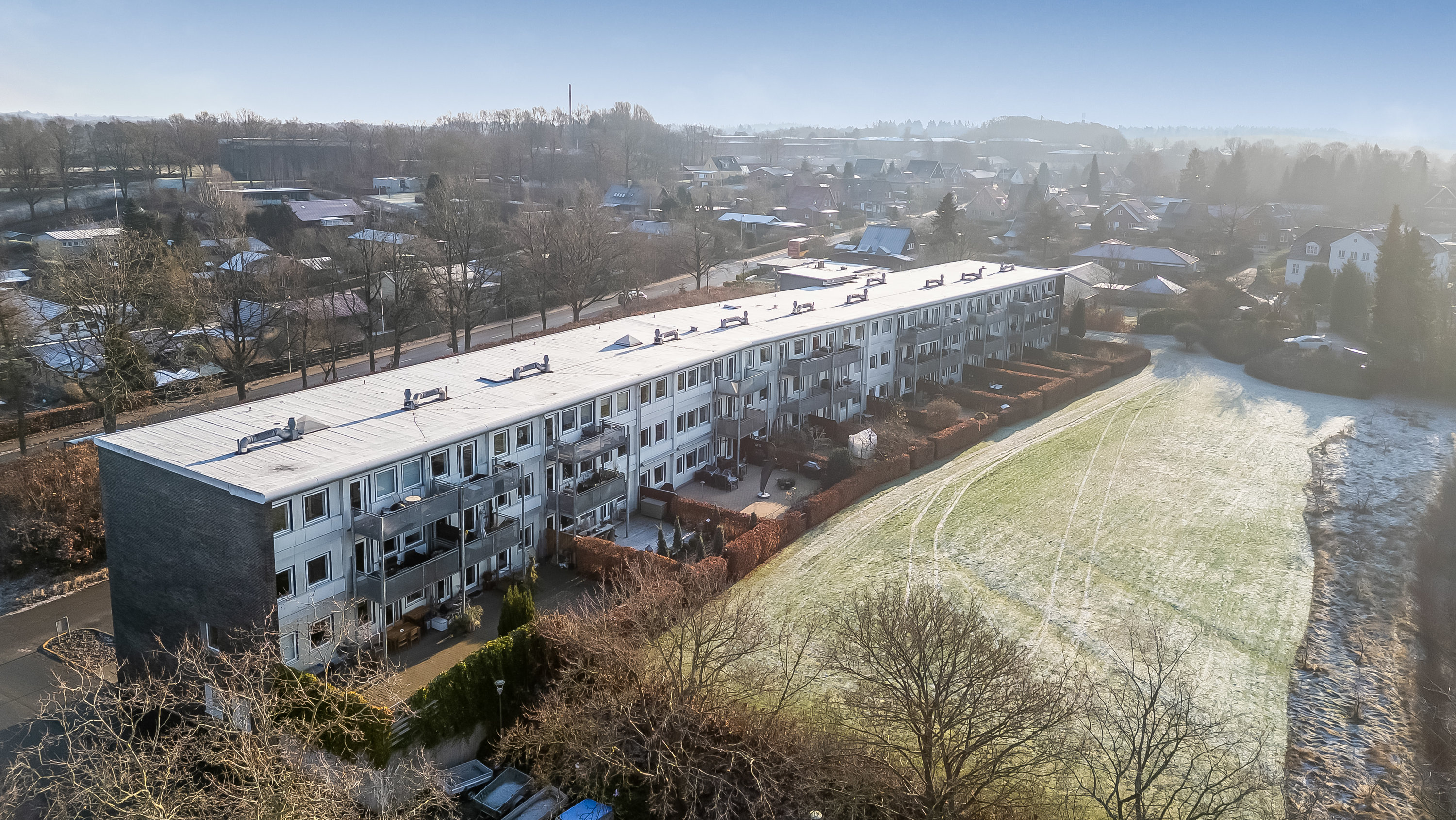 Fremhævet luftfoto billede i fuldskærmstilstand. Billede af Skovledet 99A, st.. tv., 3400 Hillerød