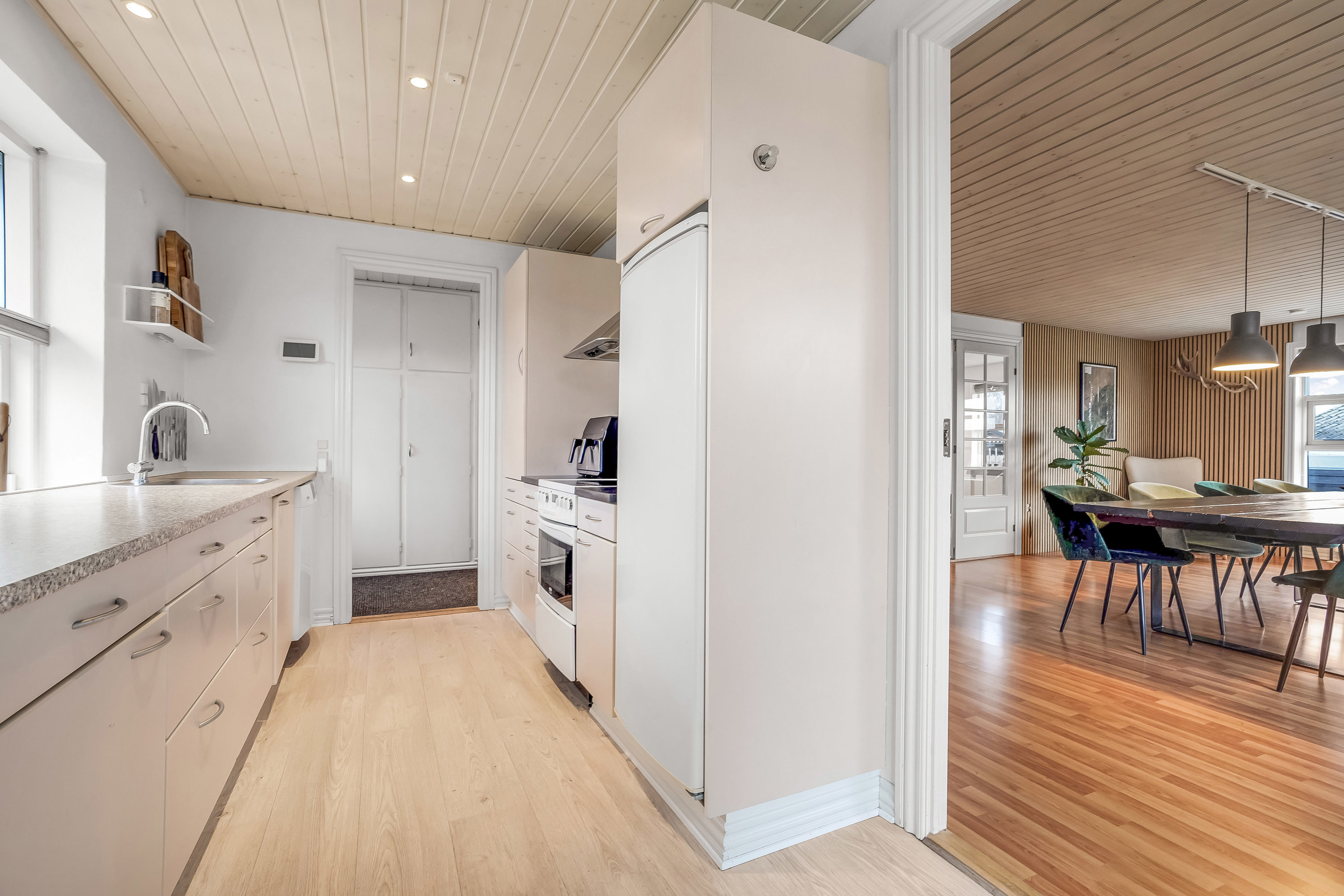 Fremhævet køkken billede i fuldskærmstilstand. Billede af Lindevej 1, 7200 Grindsted