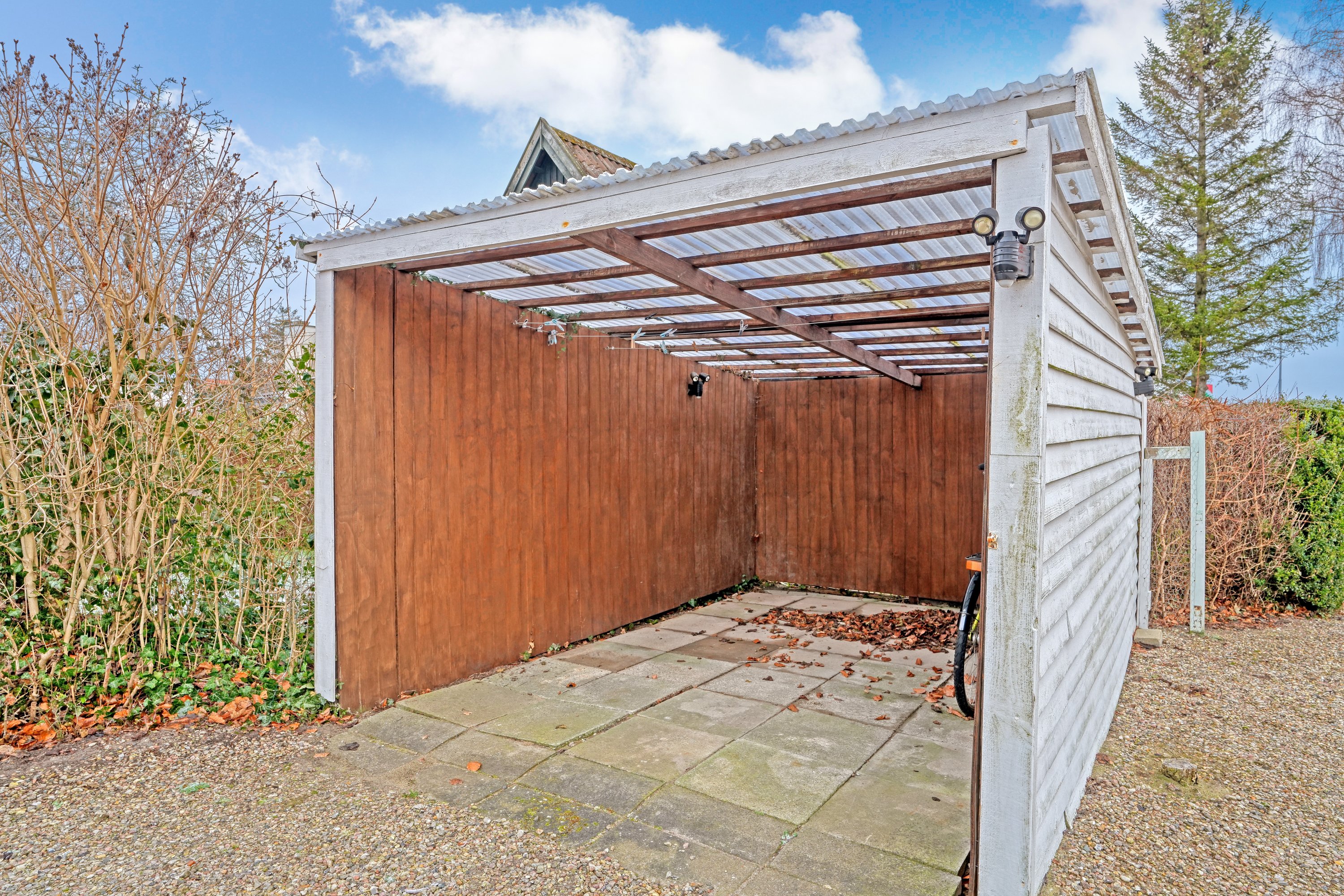 Fremhævet carport billede i fuldskærmstilstand. Billede af Rørvigvej 51, 4500 Nykøbing Sj