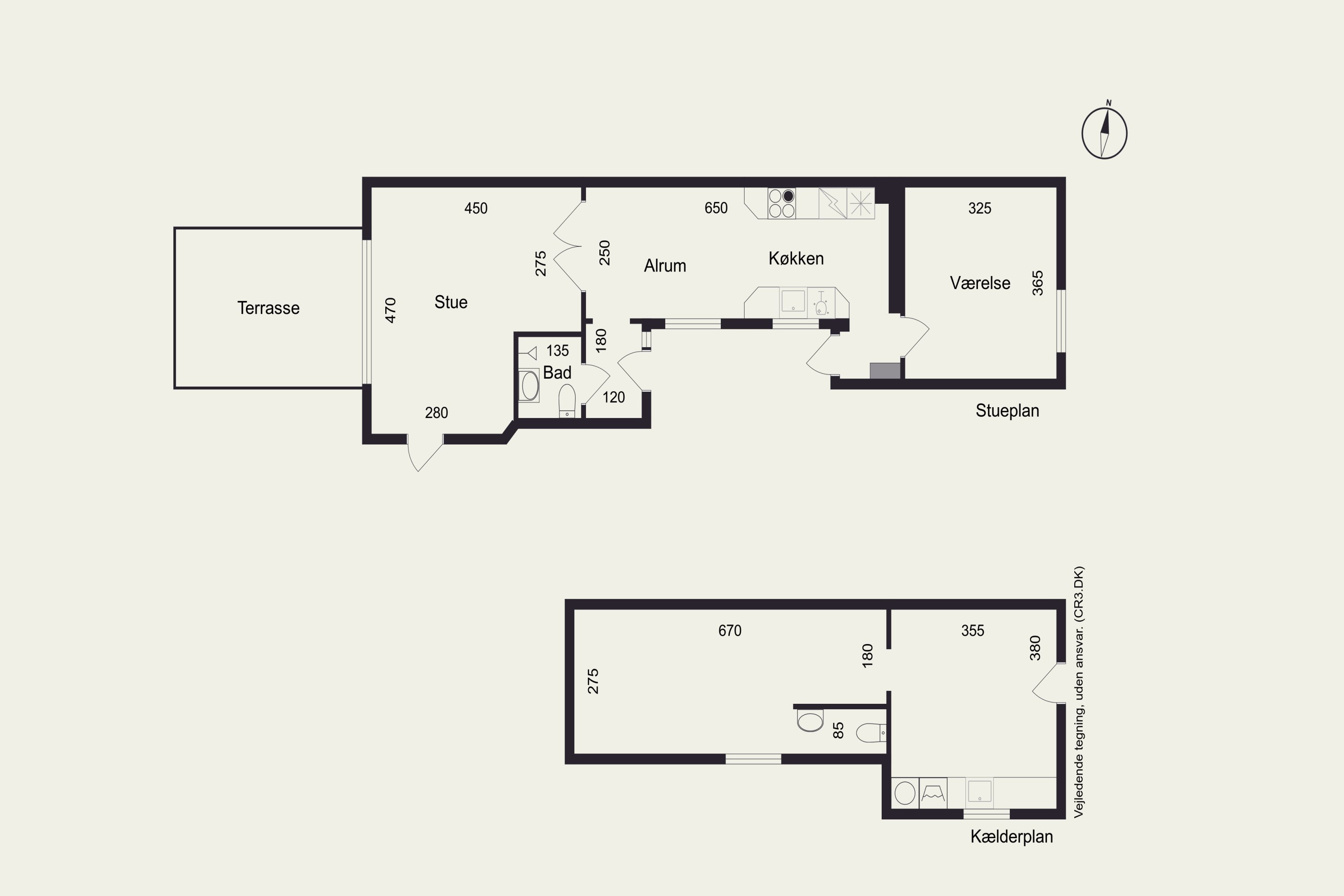 Plantegninger billede af Rørvigvej 51, 4500 Nykøbing Sj