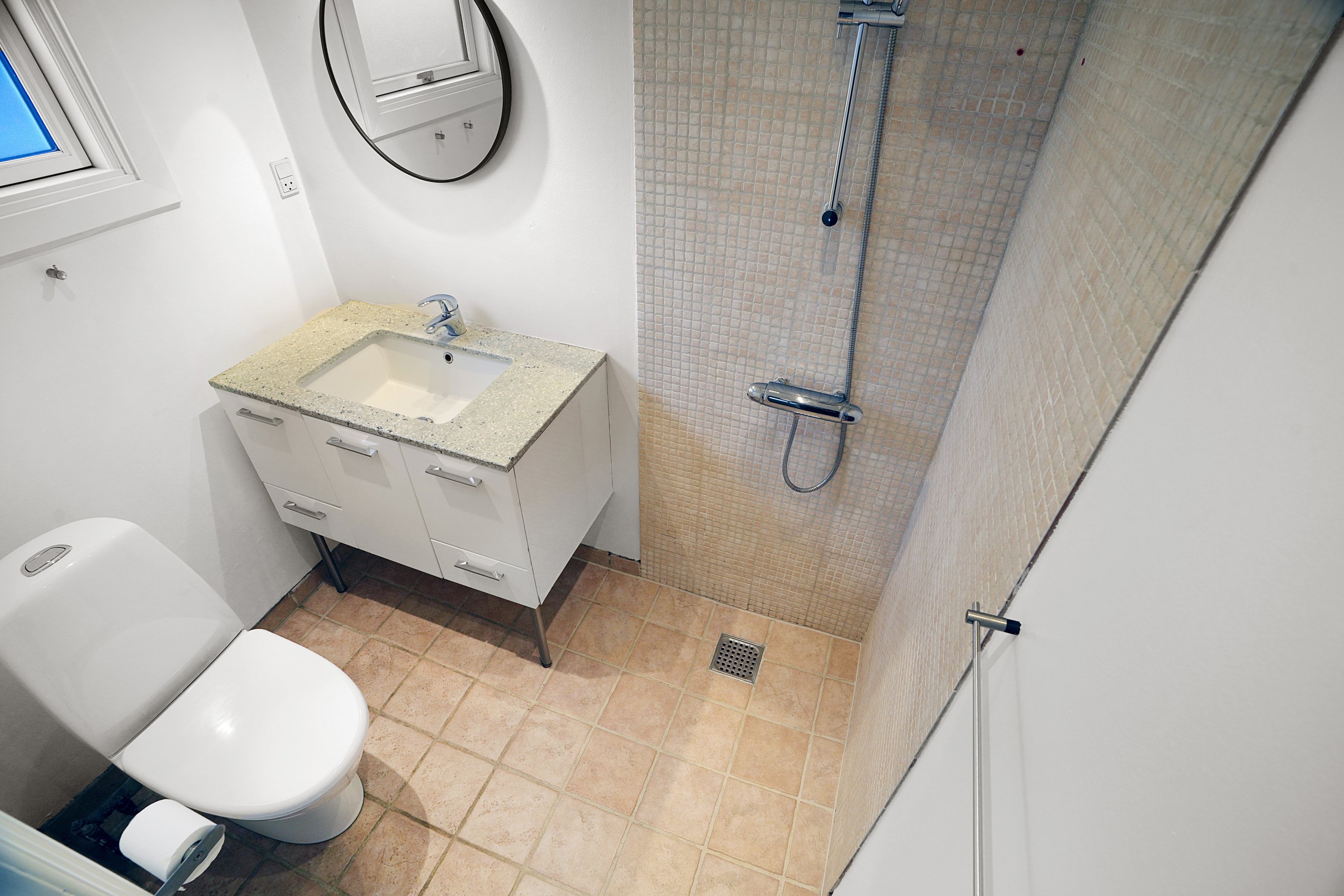 Fremhævet badeværelse billede i fuldskærmstilstand. Billede af Rørvigvej 51, 4500 Nykøbing Sj