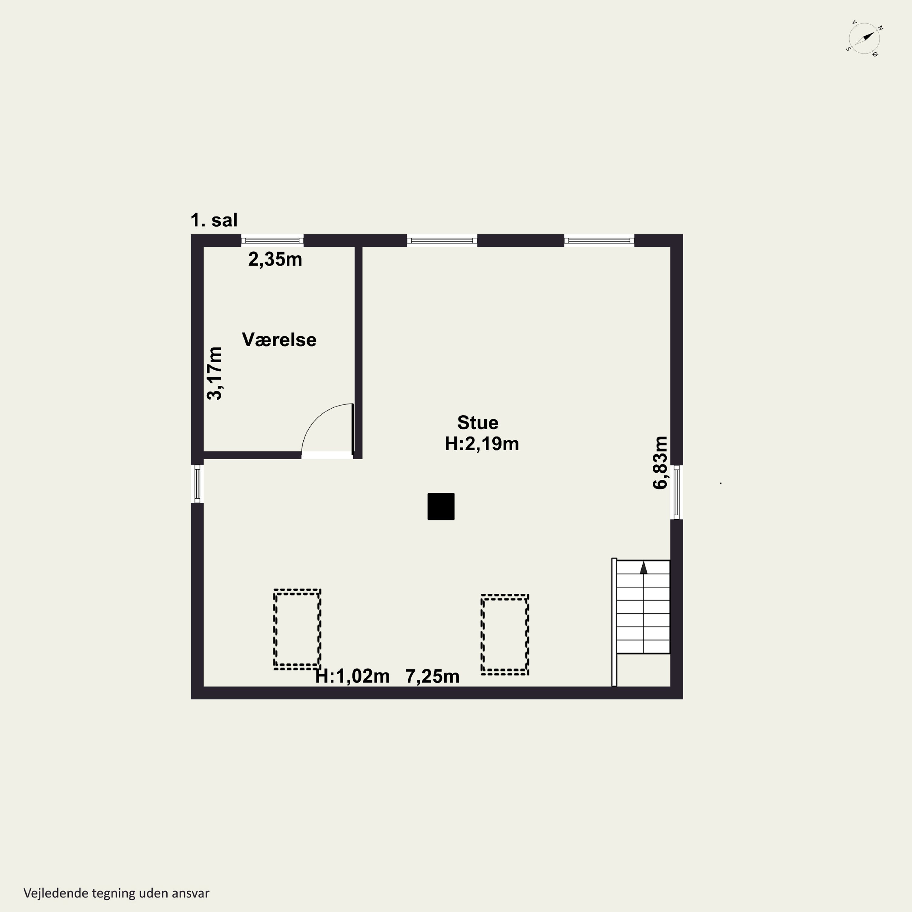 Plantegninger billede af Eskebjergvej 91, 4593 Eskebjerg