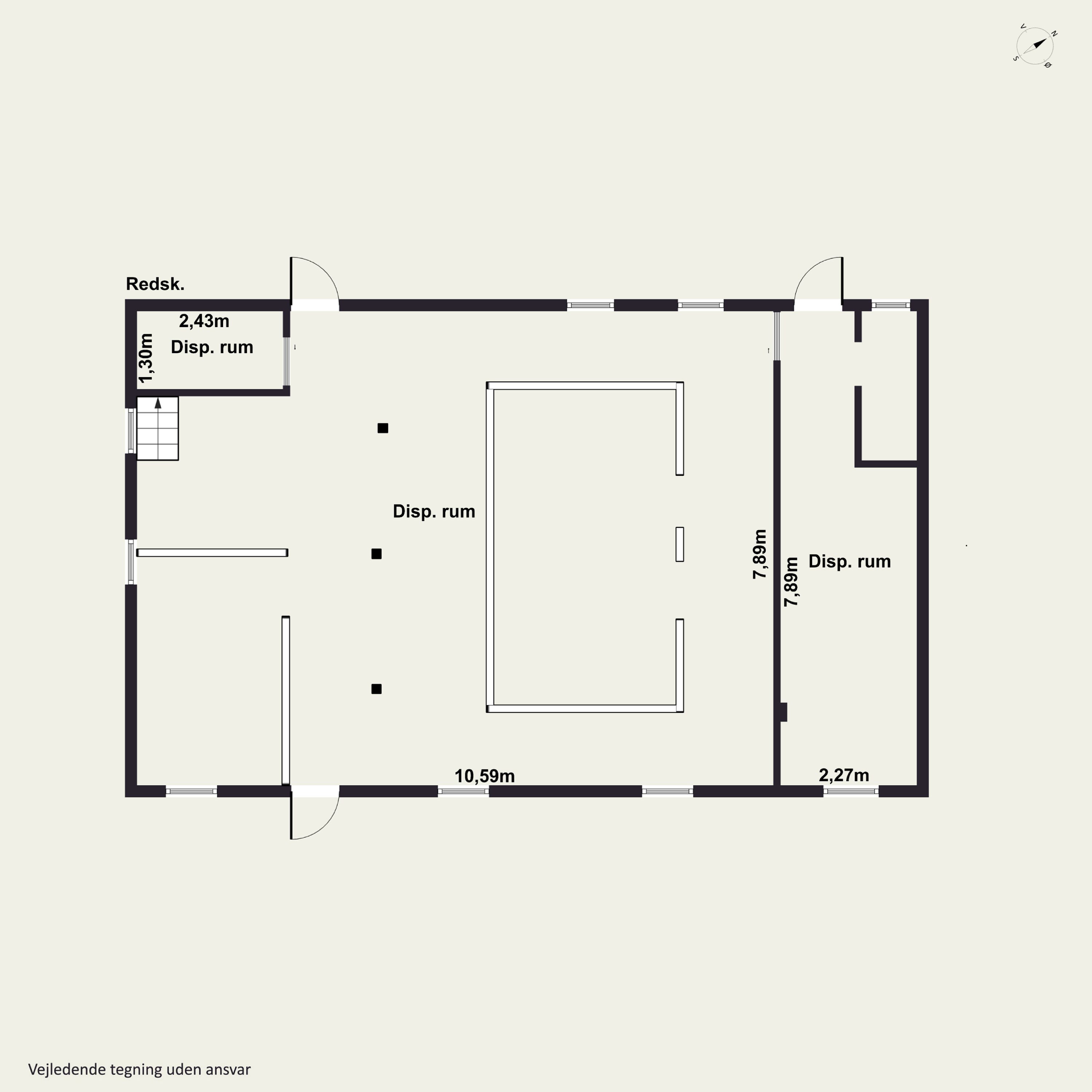 Plantegninger billede af Eskebjergvej 91, 4593 Eskebjerg