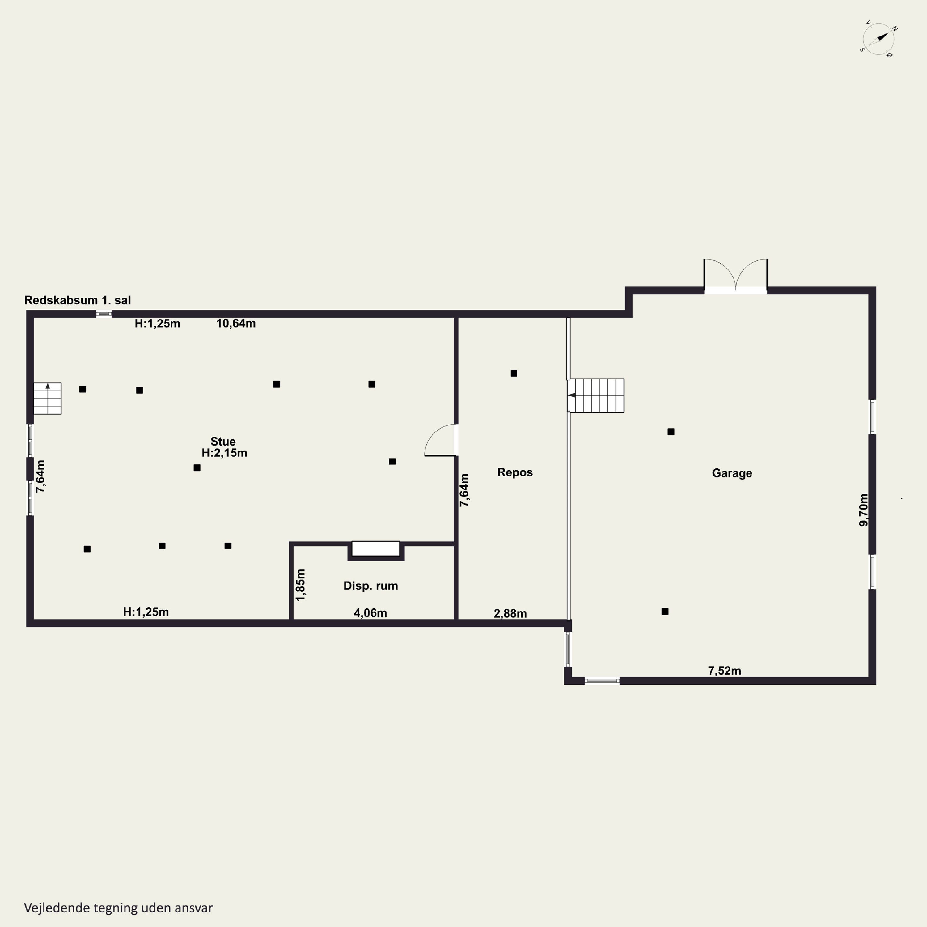 Plantegninger billede af Eskebjergvej 91, 4593 Eskebjerg