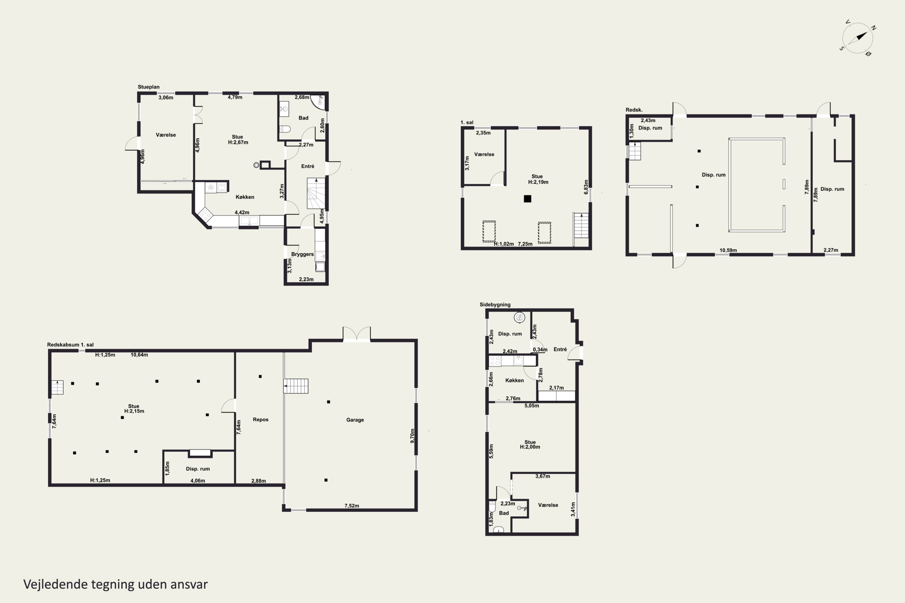 Plantegninger billede af Eskebjergvej 91, 4593 Eskebjerg