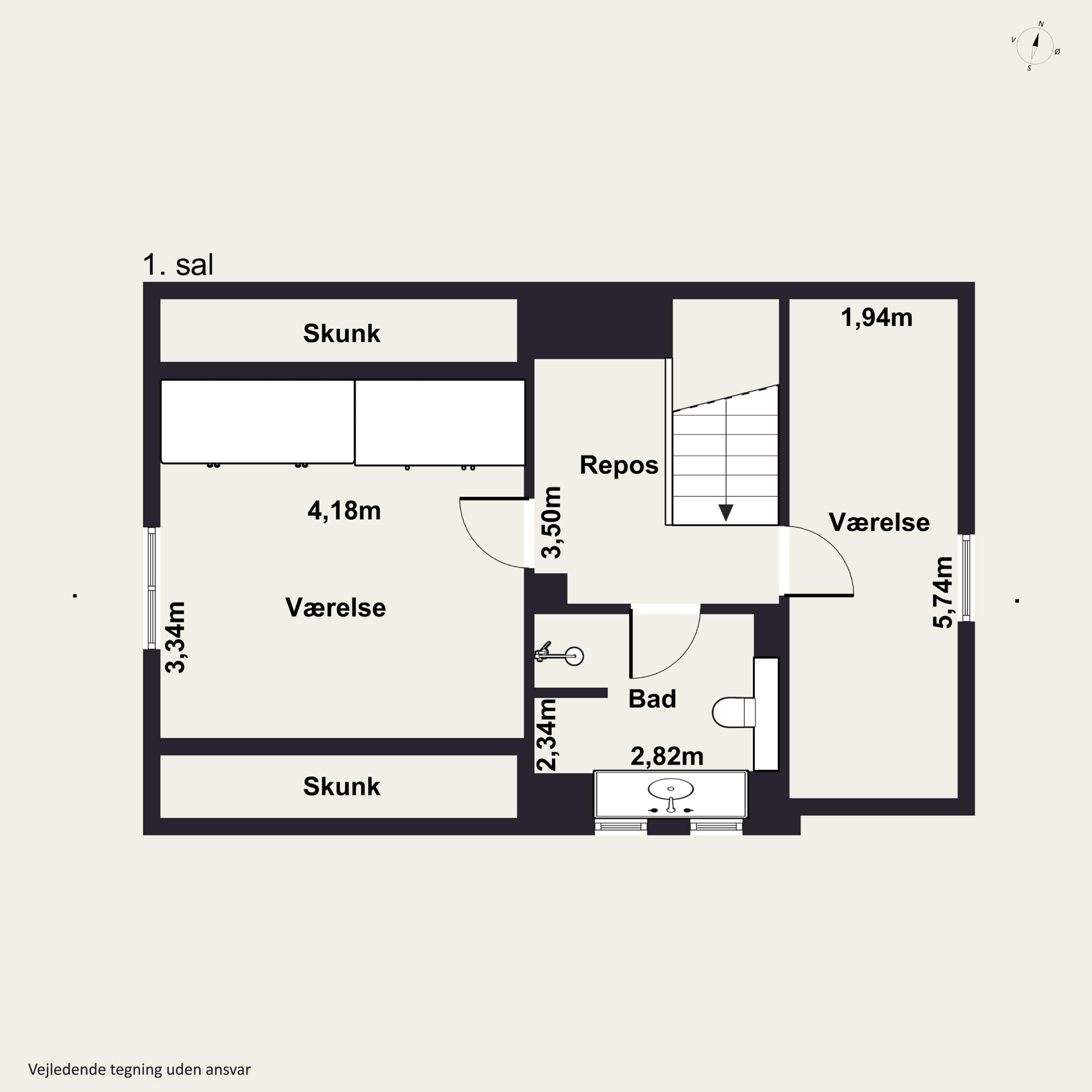 Plantegninger billede af Ceylonvej 32, 2300 København S