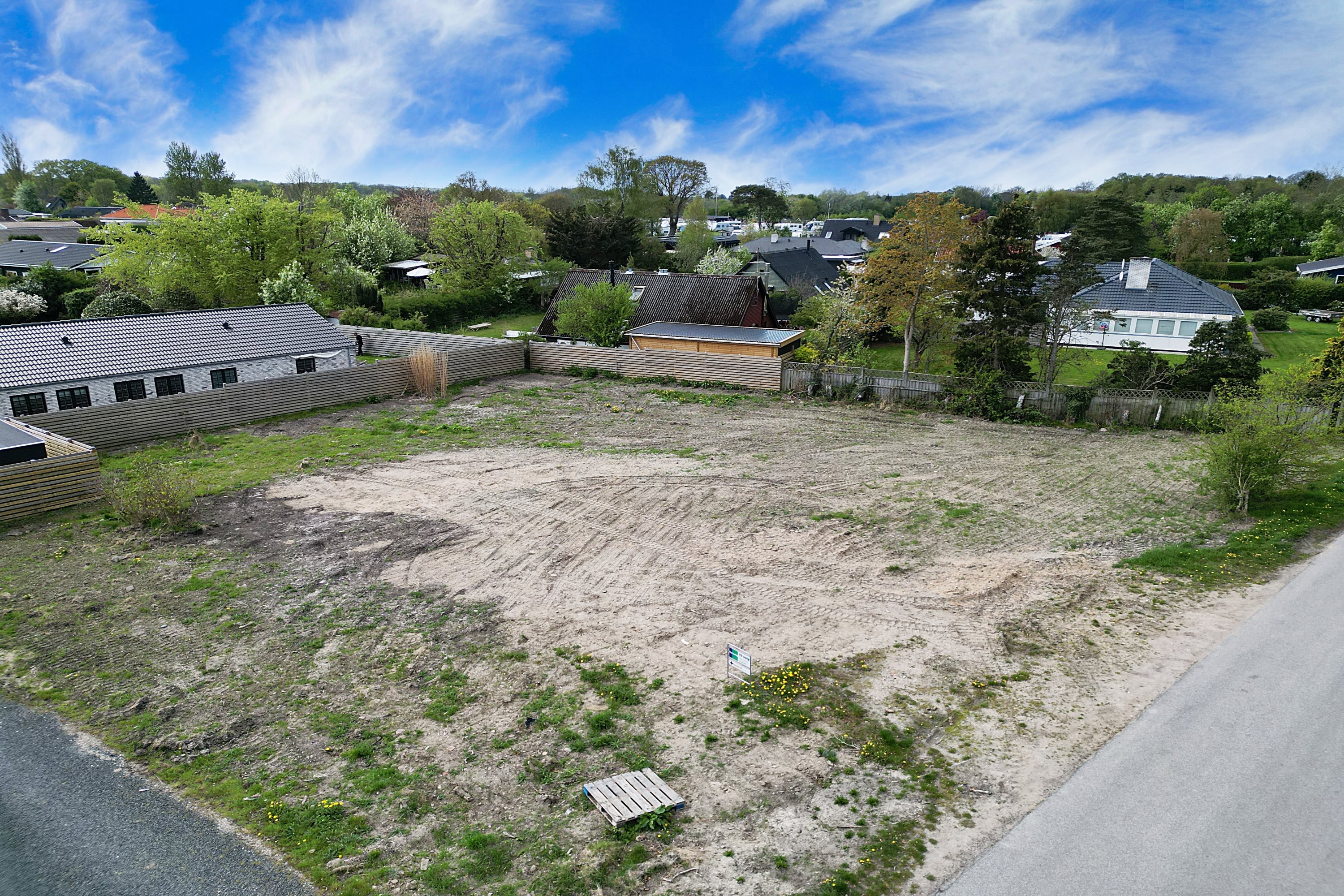 Miniaturebillede 2: luftfoto. Billede af Solvej 4A, 3100 Hornbæk