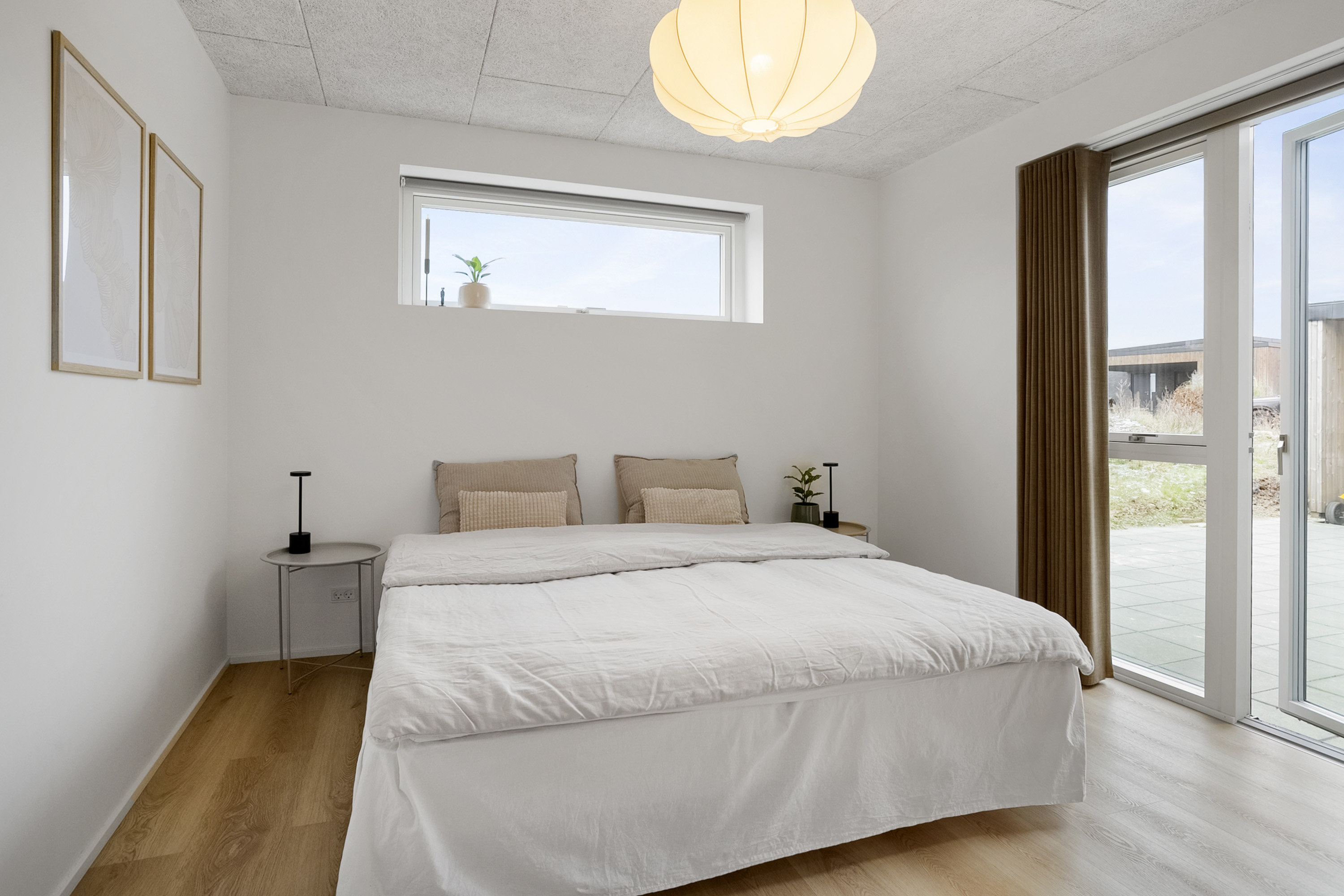 Fremhævet soveværelse billede i fuldskærmstilstand. Billede af Provstlund Skovvej 77, 8700 Horsens