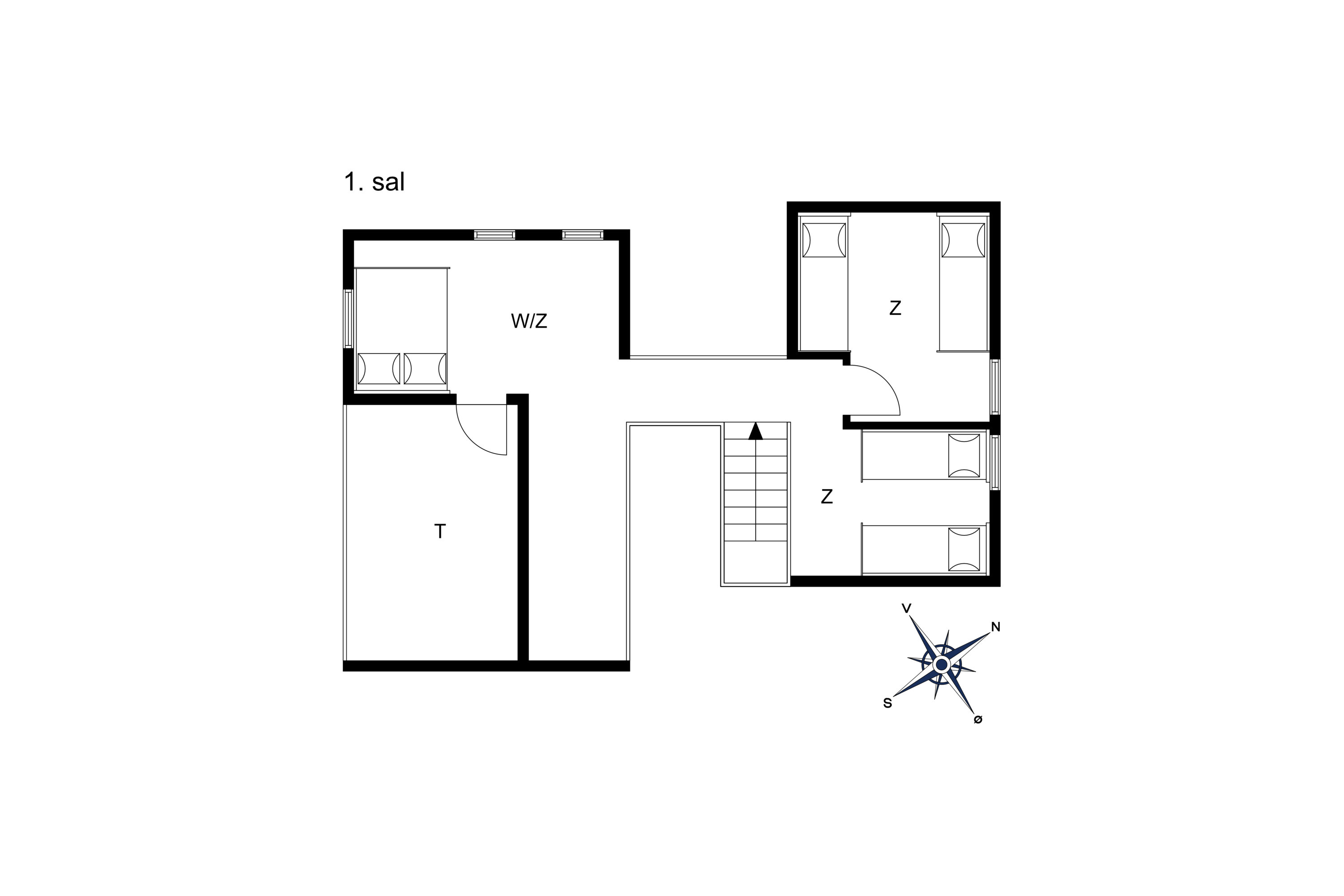 Plantegninger billede af Nordsøvej 206F, Vorupør, 7700 Thisted