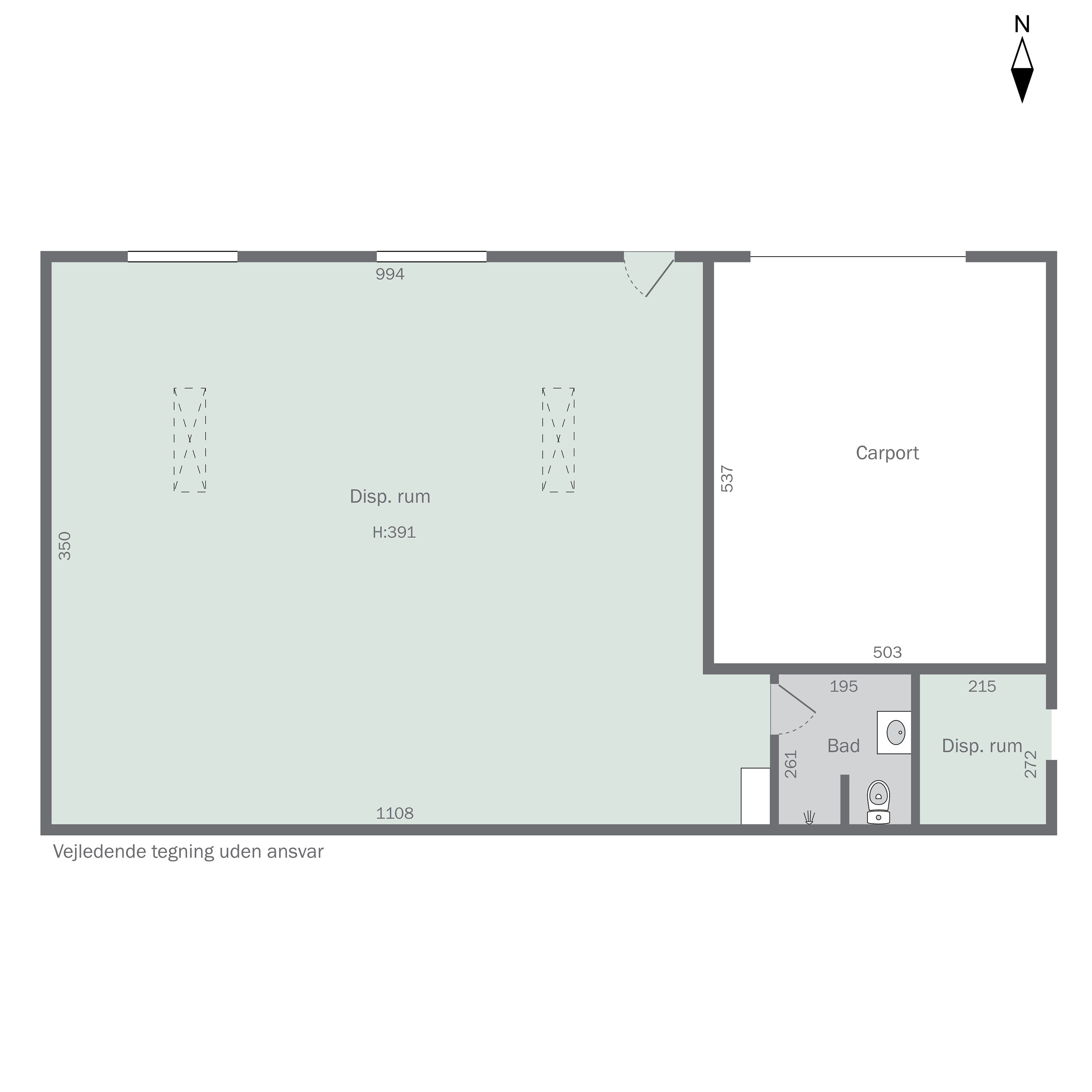 Plantegninger billede af Ved Diget 17, 7430 Ikast