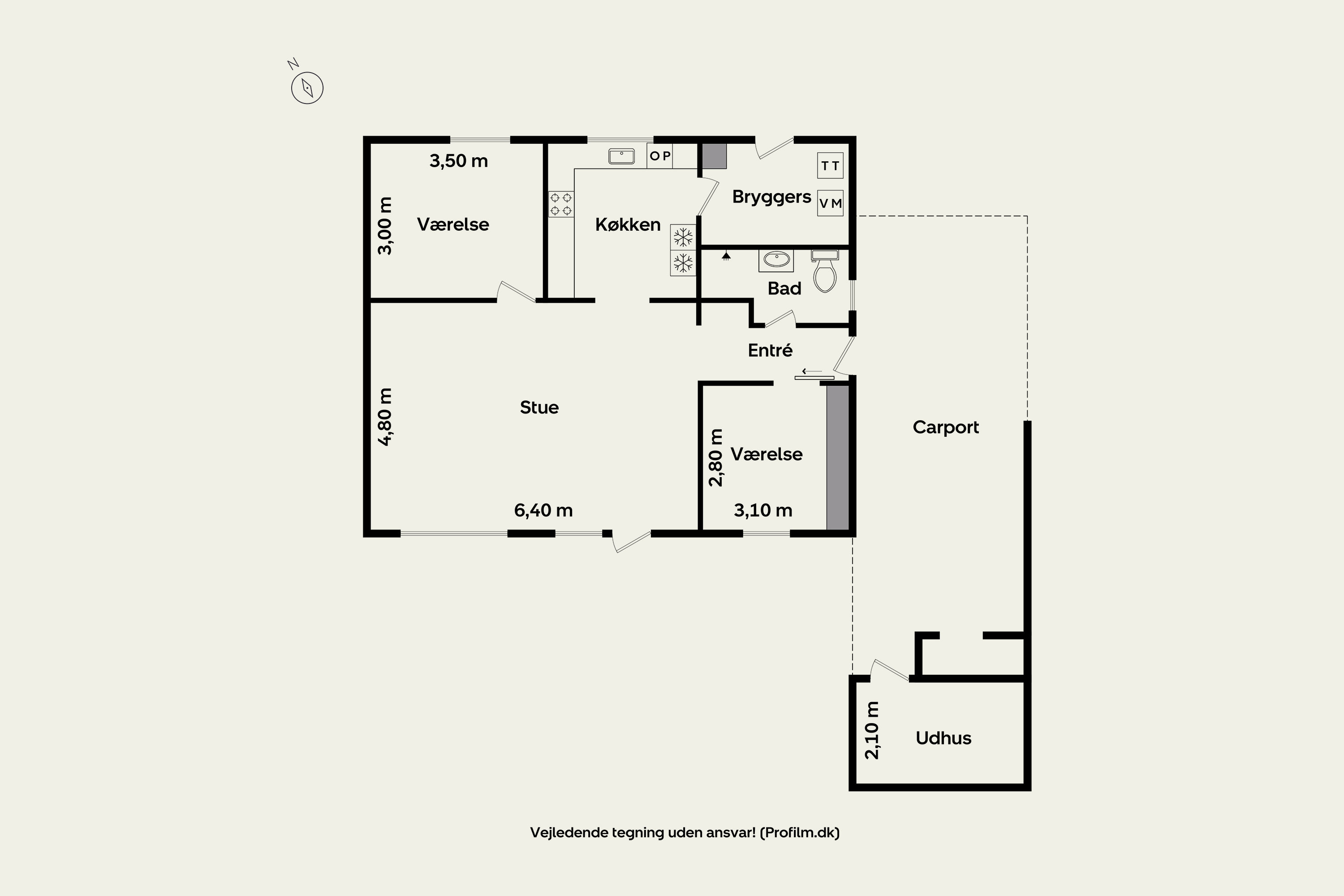 Plantegninger billede af Møllegårdsvej 123A, 4295 Stenlille