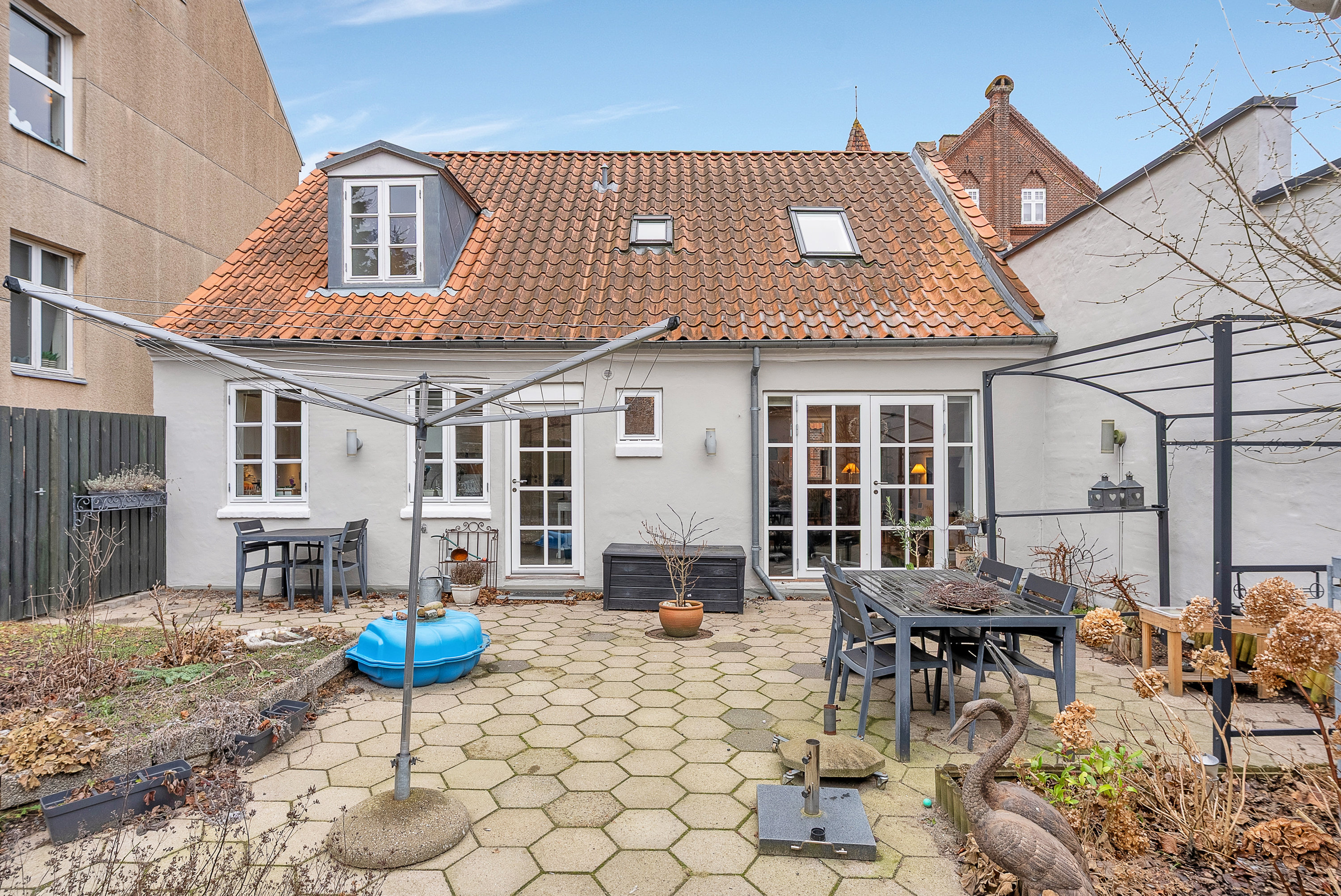 Fremhævet terrasse billede i fuldskærmstilstand. Billede af Dalegade 16, 7000 Fredericia