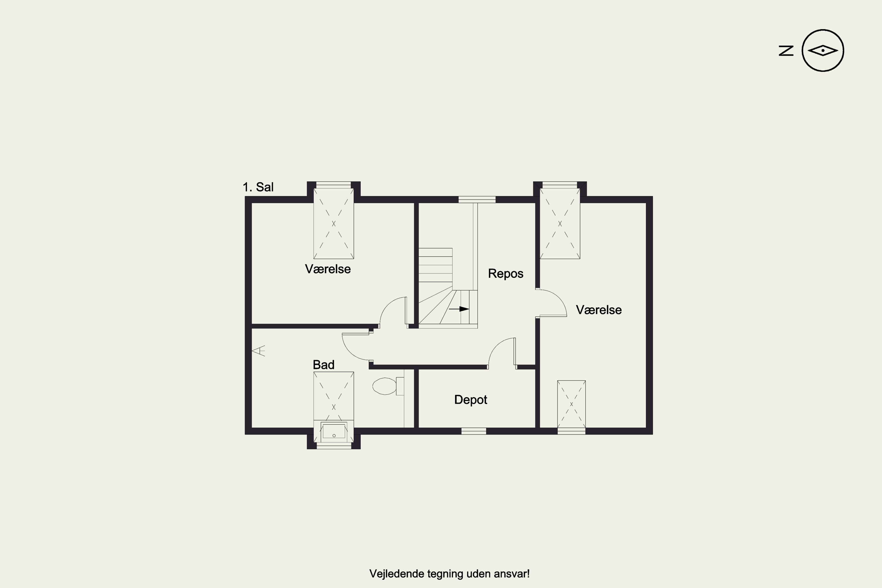 Plantegninger billede af Dalegade 16, 7000 Fredericia