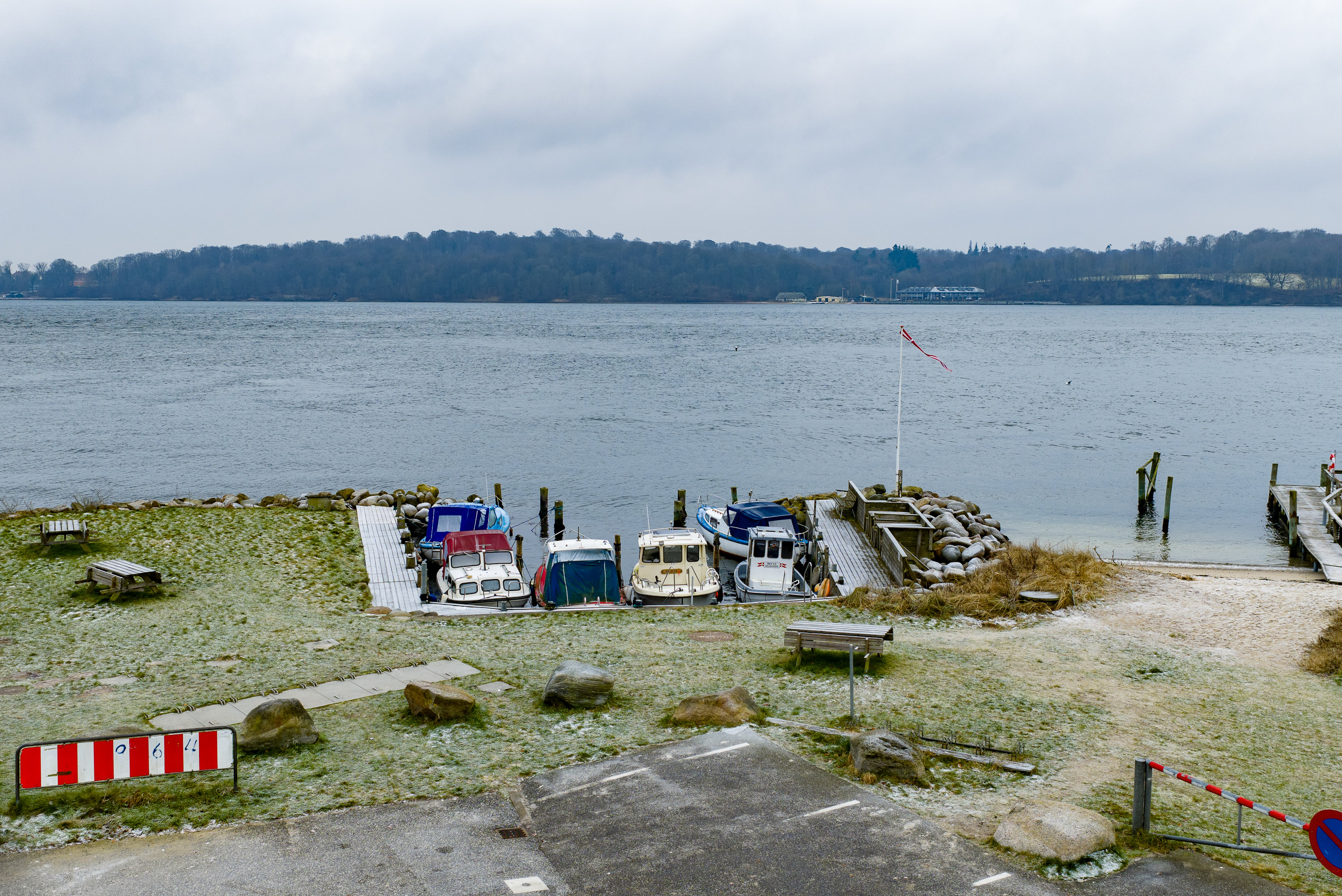 Fremhævet luftfoto billede i fuldskærmstilstand. Billede af Gl. Færgevej 11, Snoghøj, 7000 Fredericia