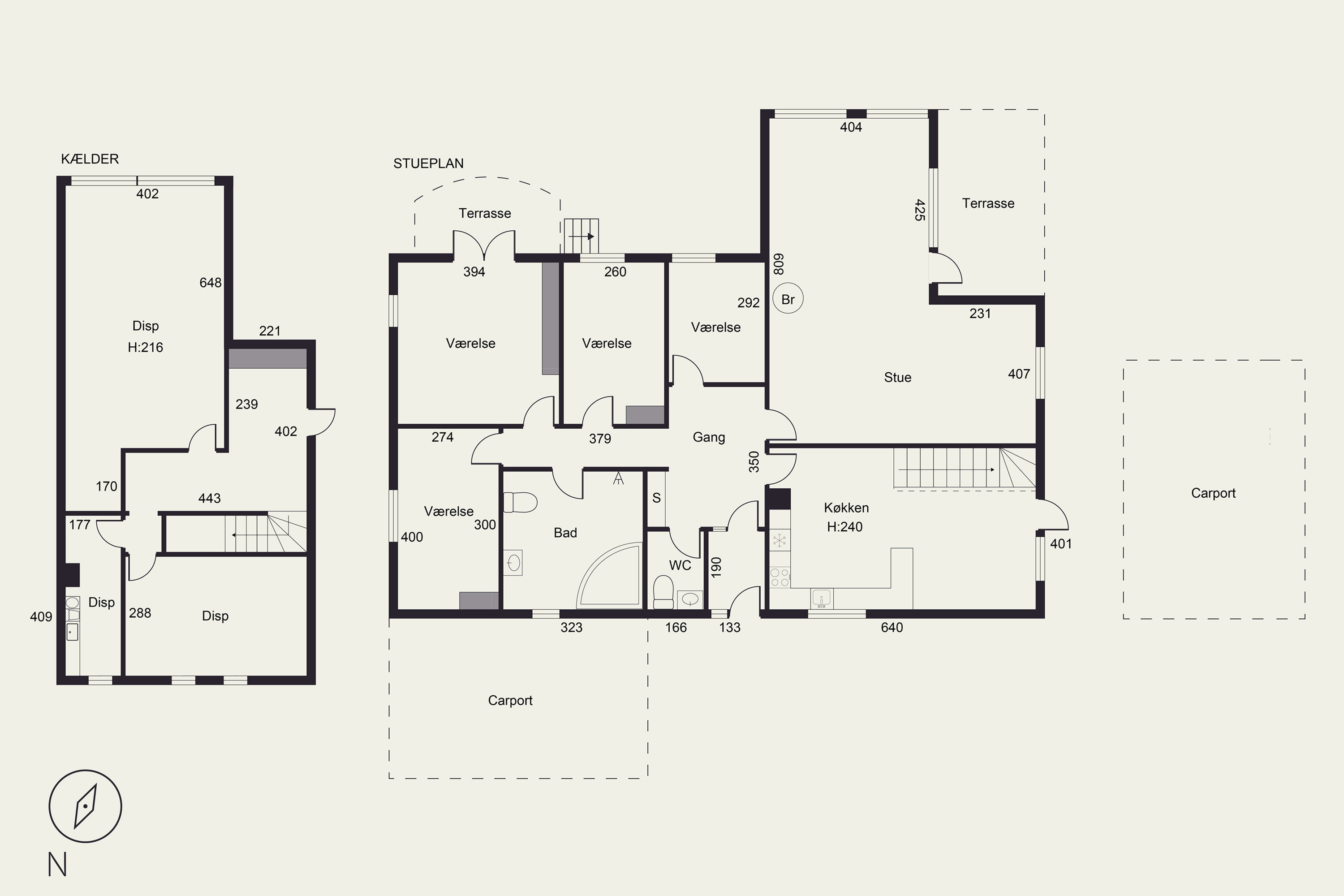 Plantegninger billede af Solbærvej 9, 8471 Sabro