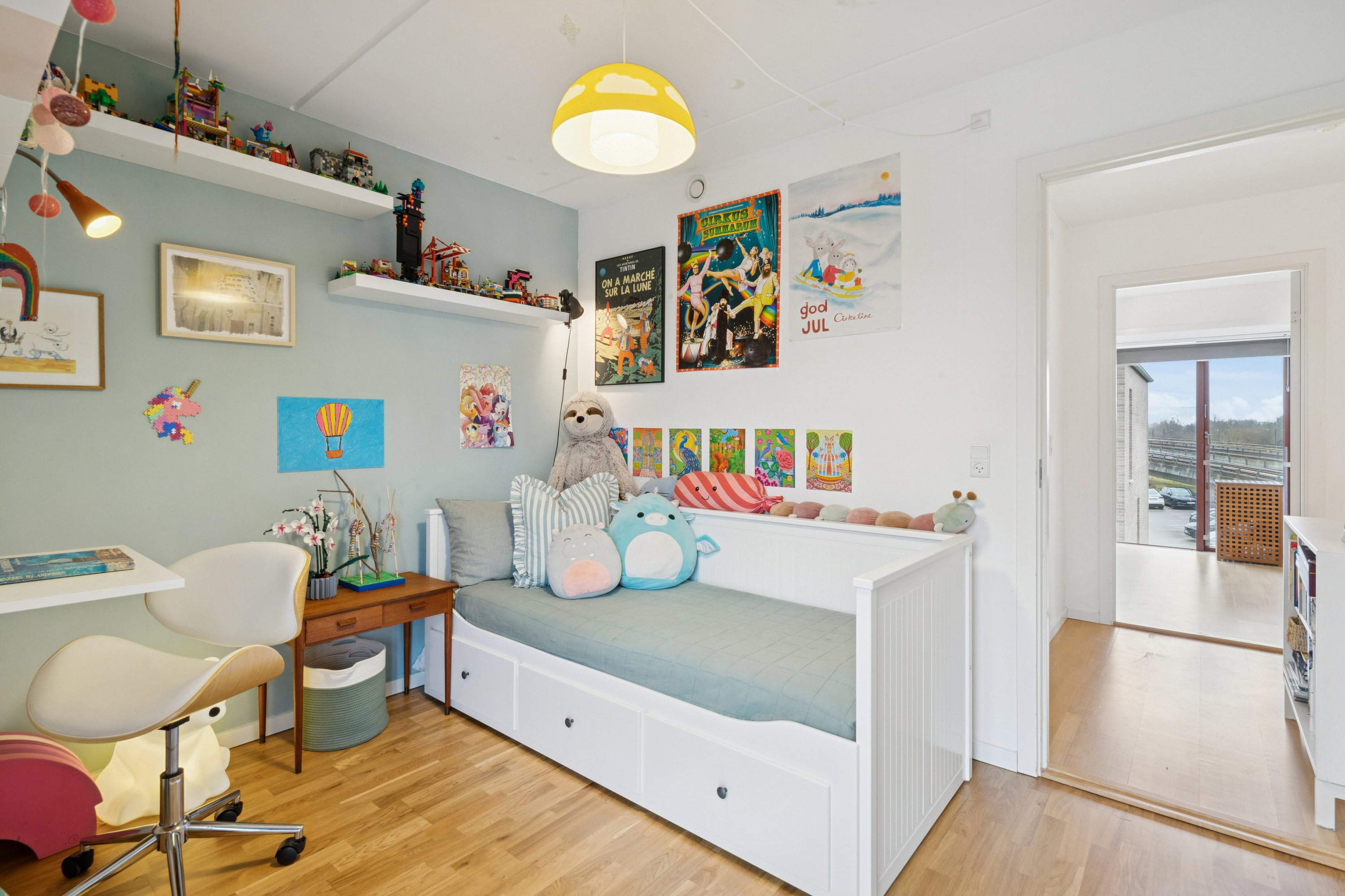 Fremhævet soveværelse billede i fuldskærmstilstand. Billede af Tom Kristensens Vej 87, 2300 København S