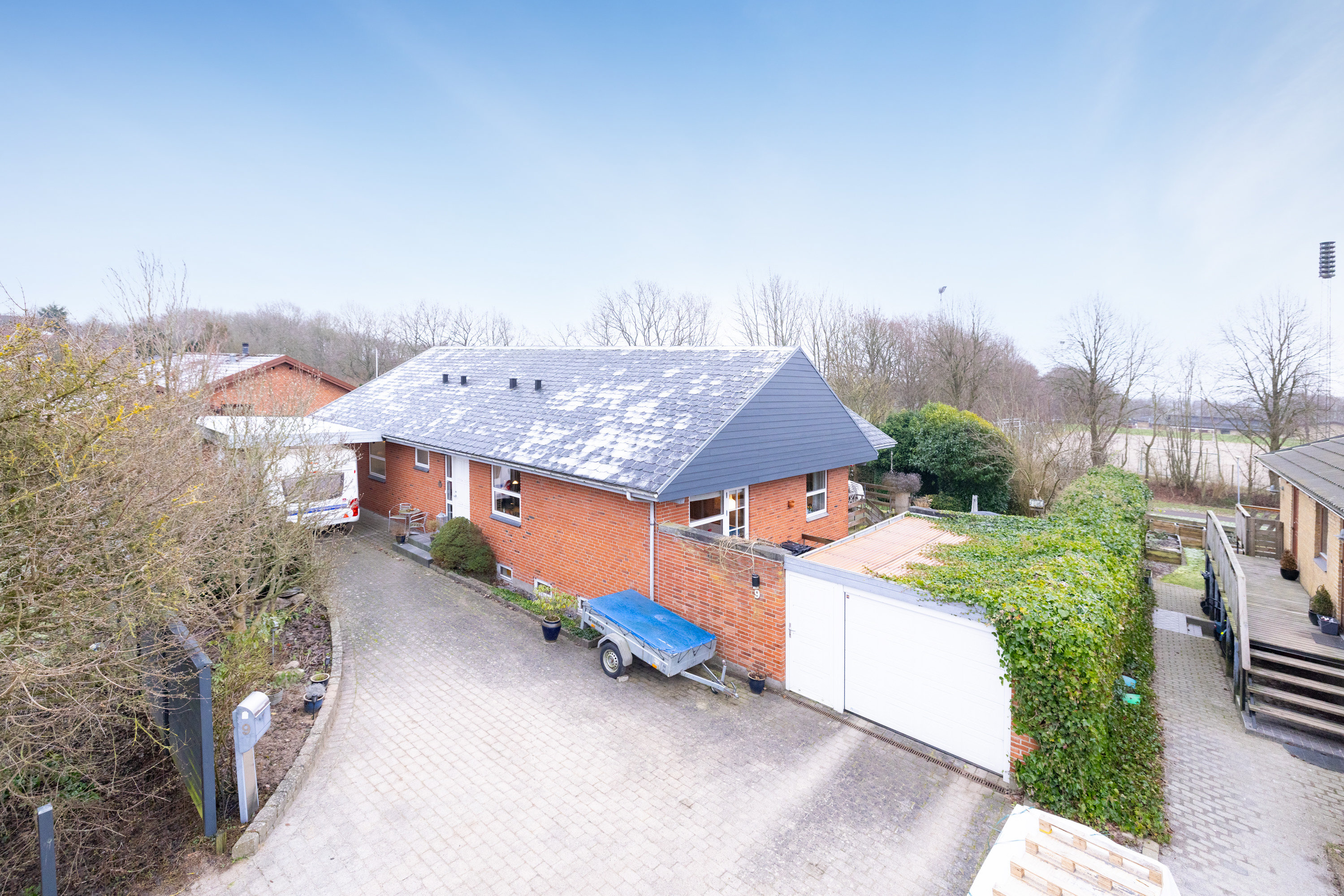 Fremhævet  billede i fuldskærmstilstand. Billede af Solbærvej 9, 8471 Sabro