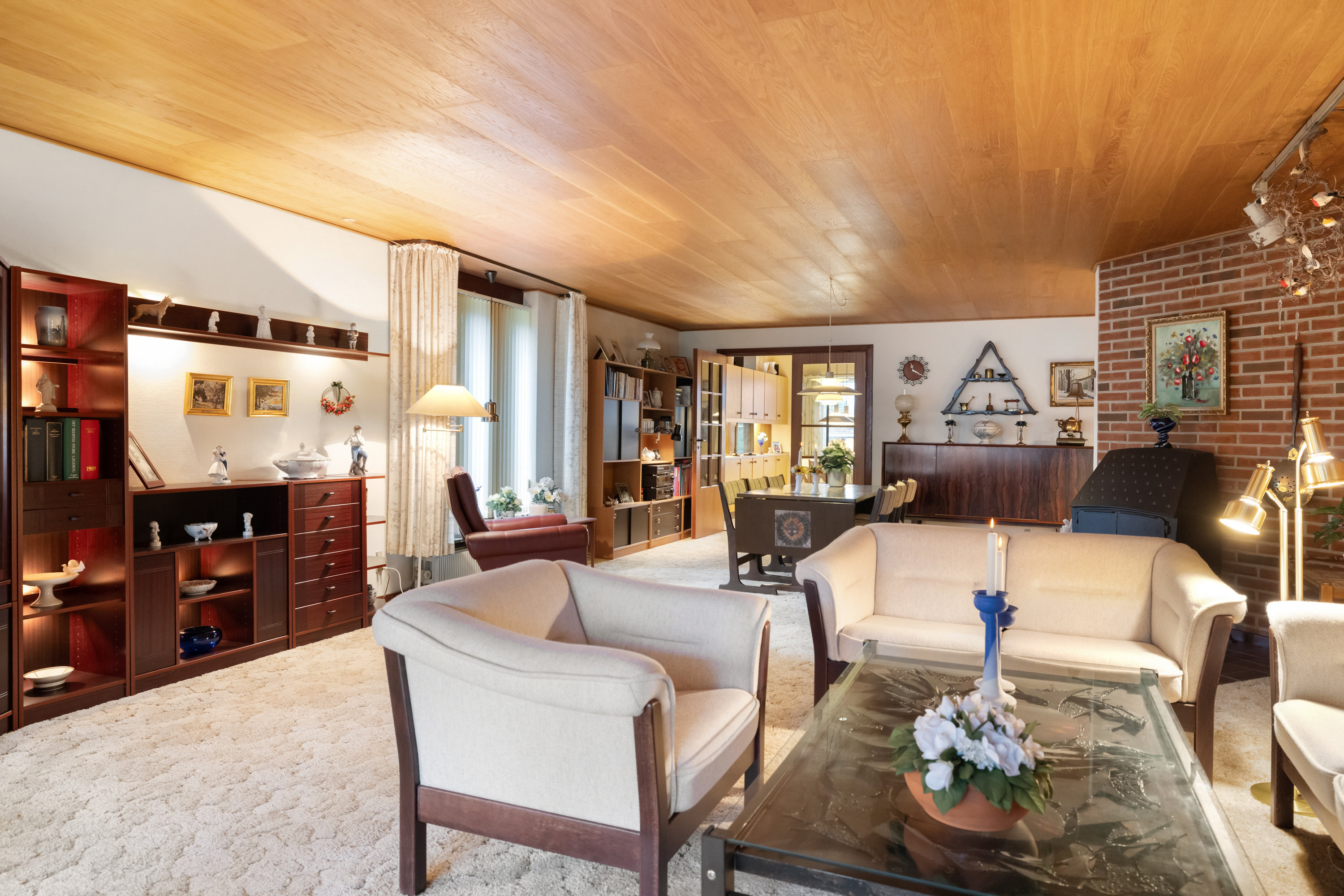 Fremhævet stue billede i fuldskærmstilstand. Billede af Neptunvej 31, 8270 Højbjerg