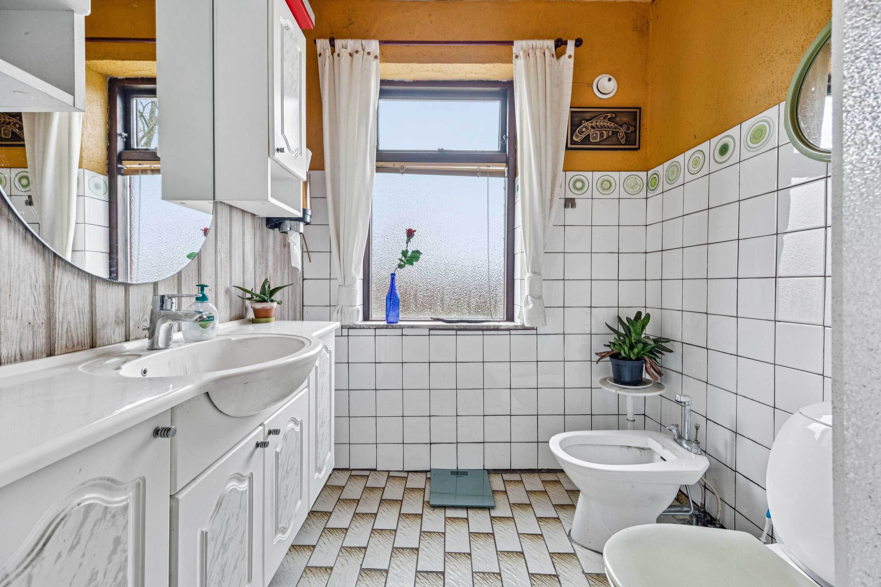 Fremhævet badeværelse billede i fuldskærmstilstand. Billede af Skovkildevej 34, Skrosbjerg, 4682 Tureby