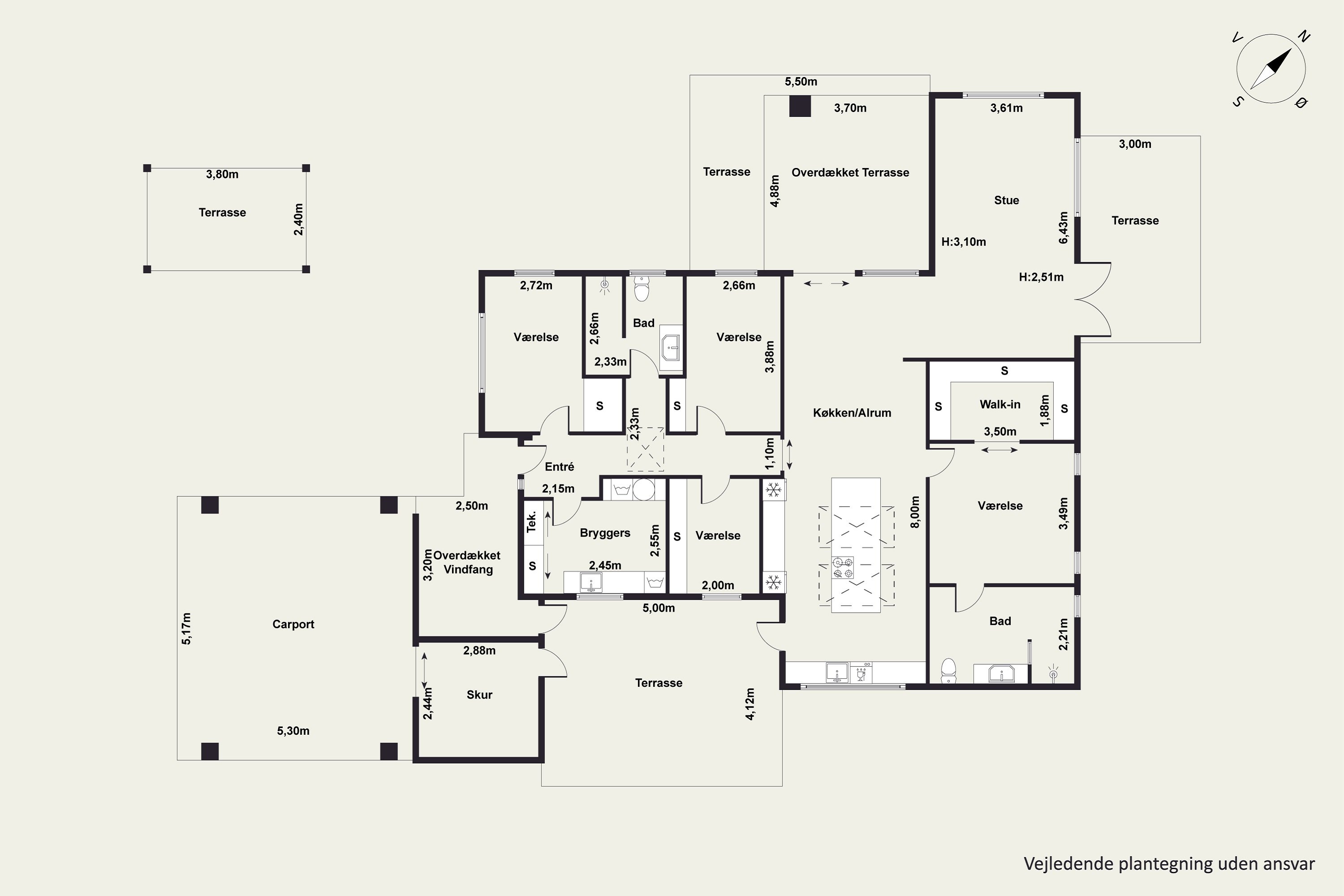 Plantegninger billede af Vandstjernevej 14, Benløse, 4100 Ringsted