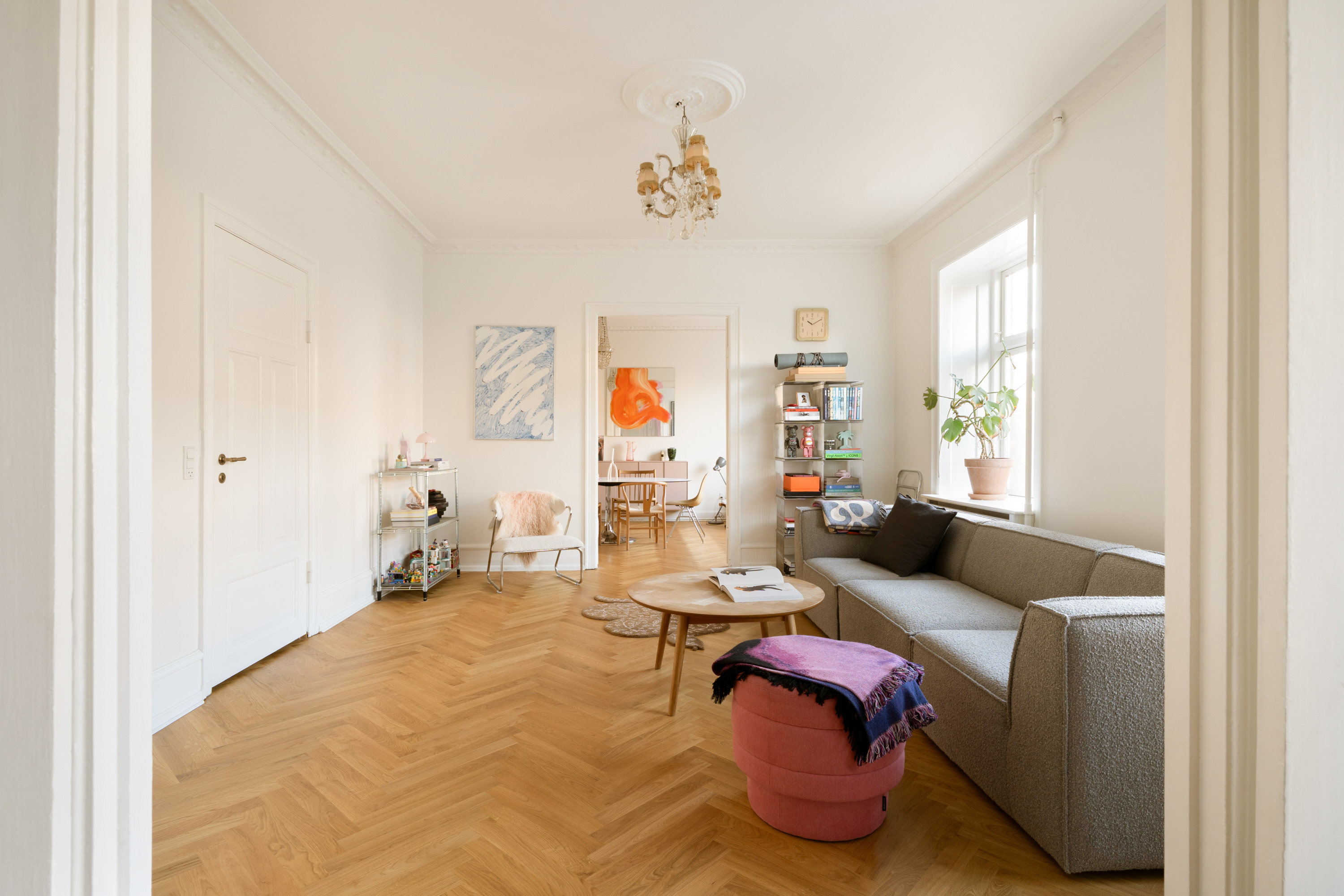 Fremhævet  billede i fuldskærmstilstand. Billede af Rolighedsvej 20, 1. tv., 1958 Frederiksberg C