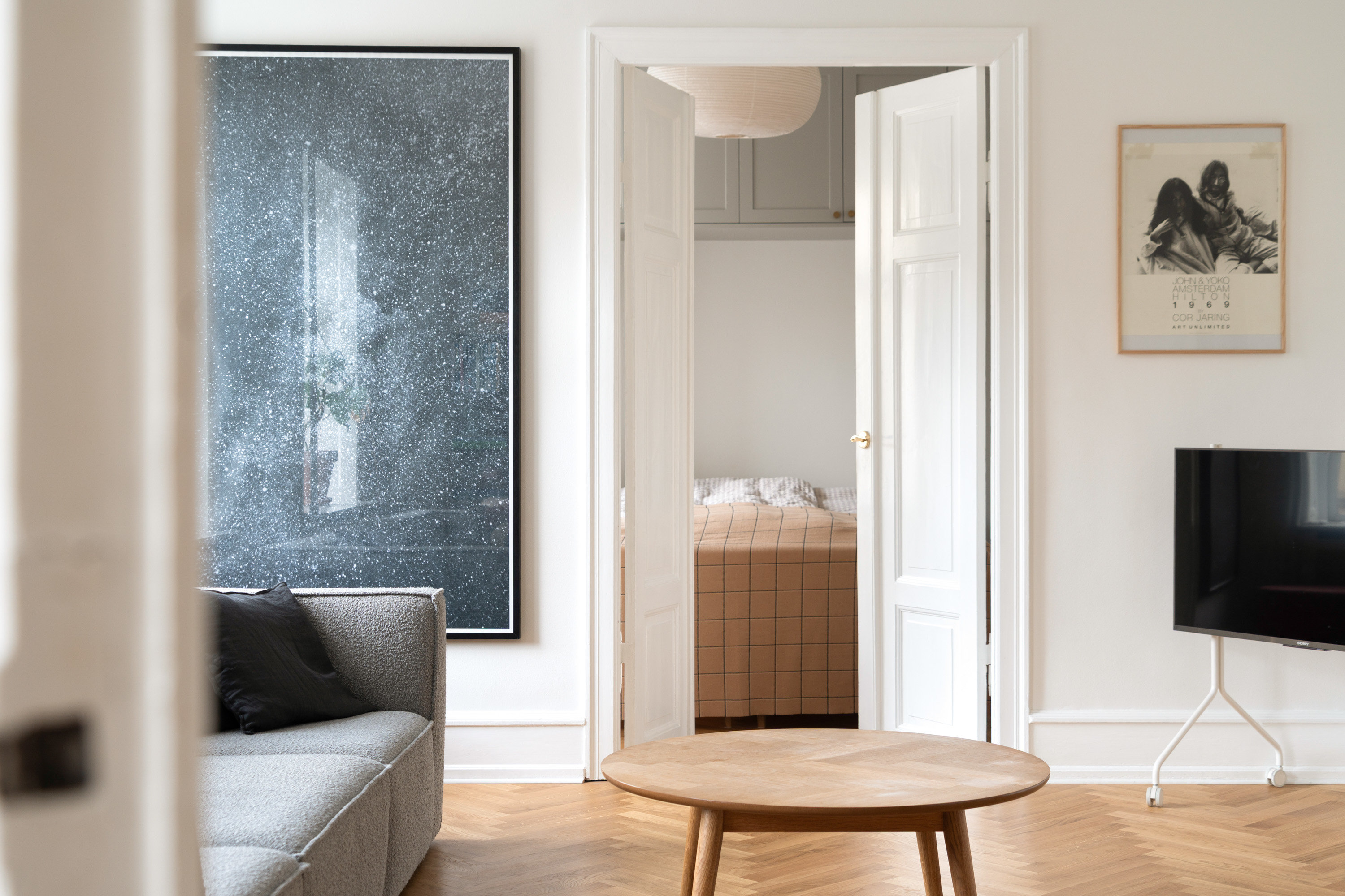 Fremhævet  billede i fuldskærmstilstand. Billede af Rolighedsvej 20, 1. tv., 1958 Frederiksberg C