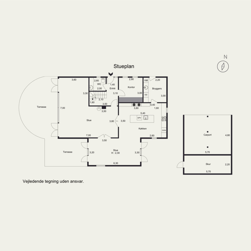 Plantegninger billede af Ny Erlevvej 8B, 6100 Haderslev