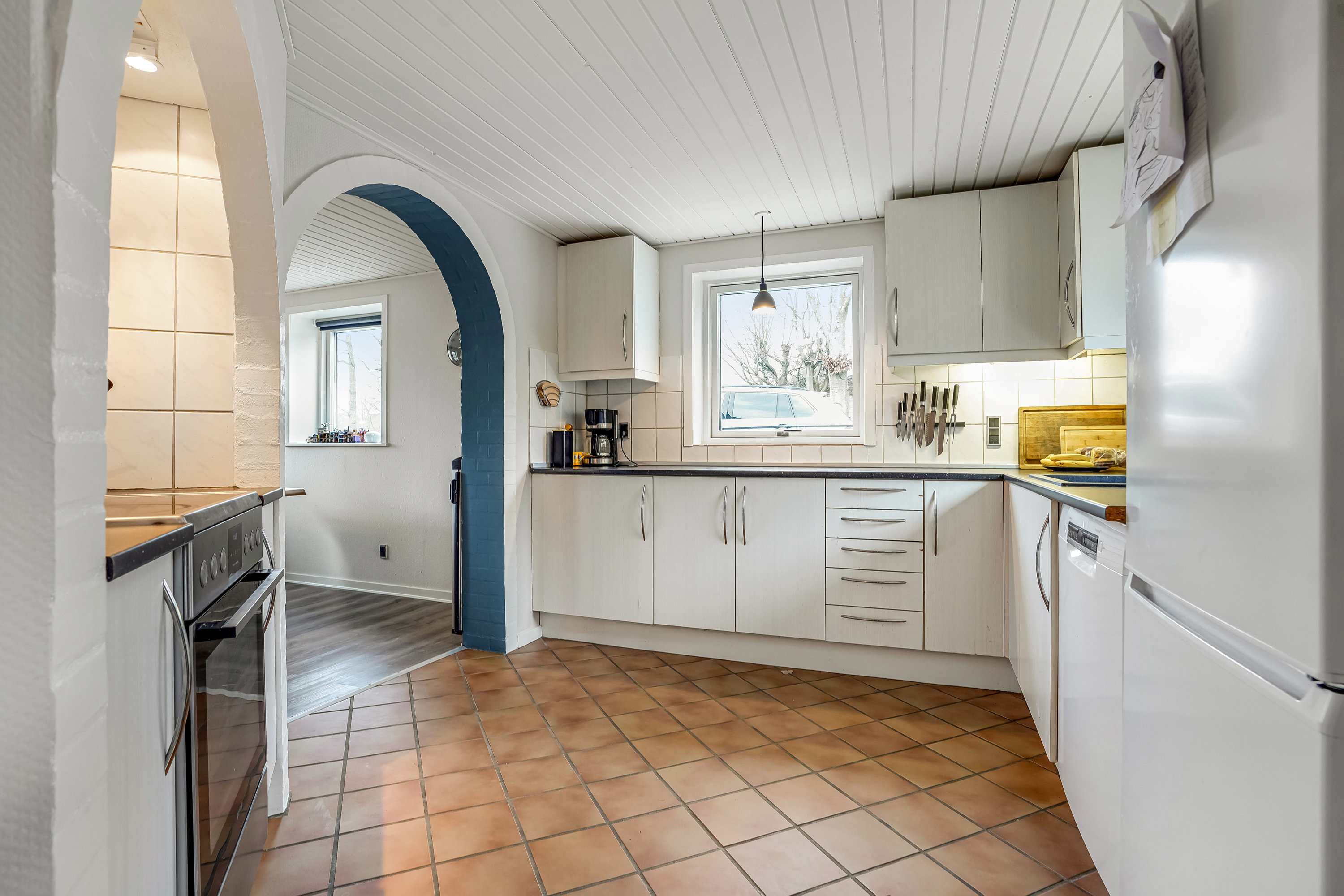 Fremhævet køkken billede i fuldskærmstilstand. Billede af Bredgade 95, 7250 Hejnsvig