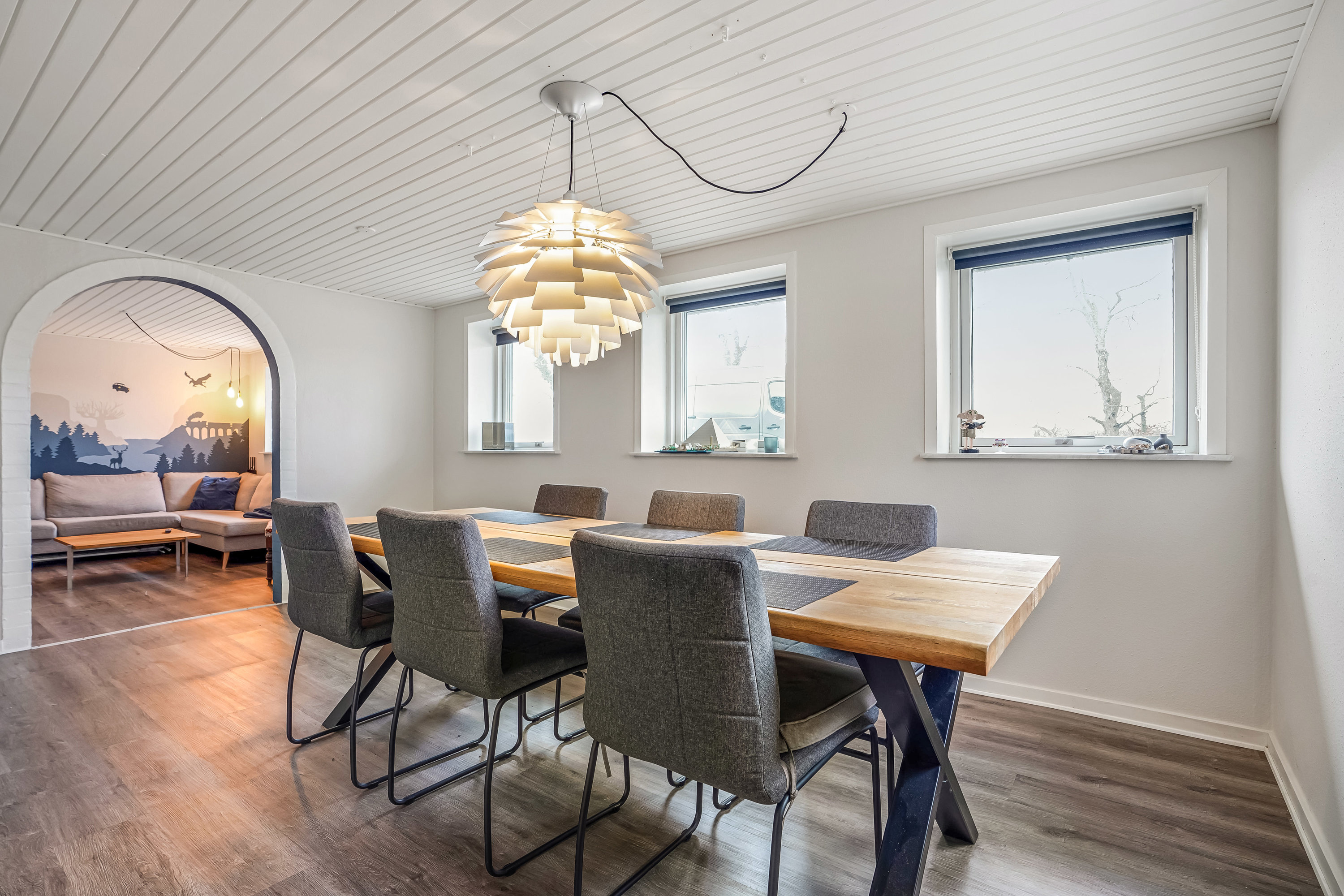 Fremhævet stue billede i fuldskærmstilstand. Billede af Bredgade 95, 7250 Hejnsvig