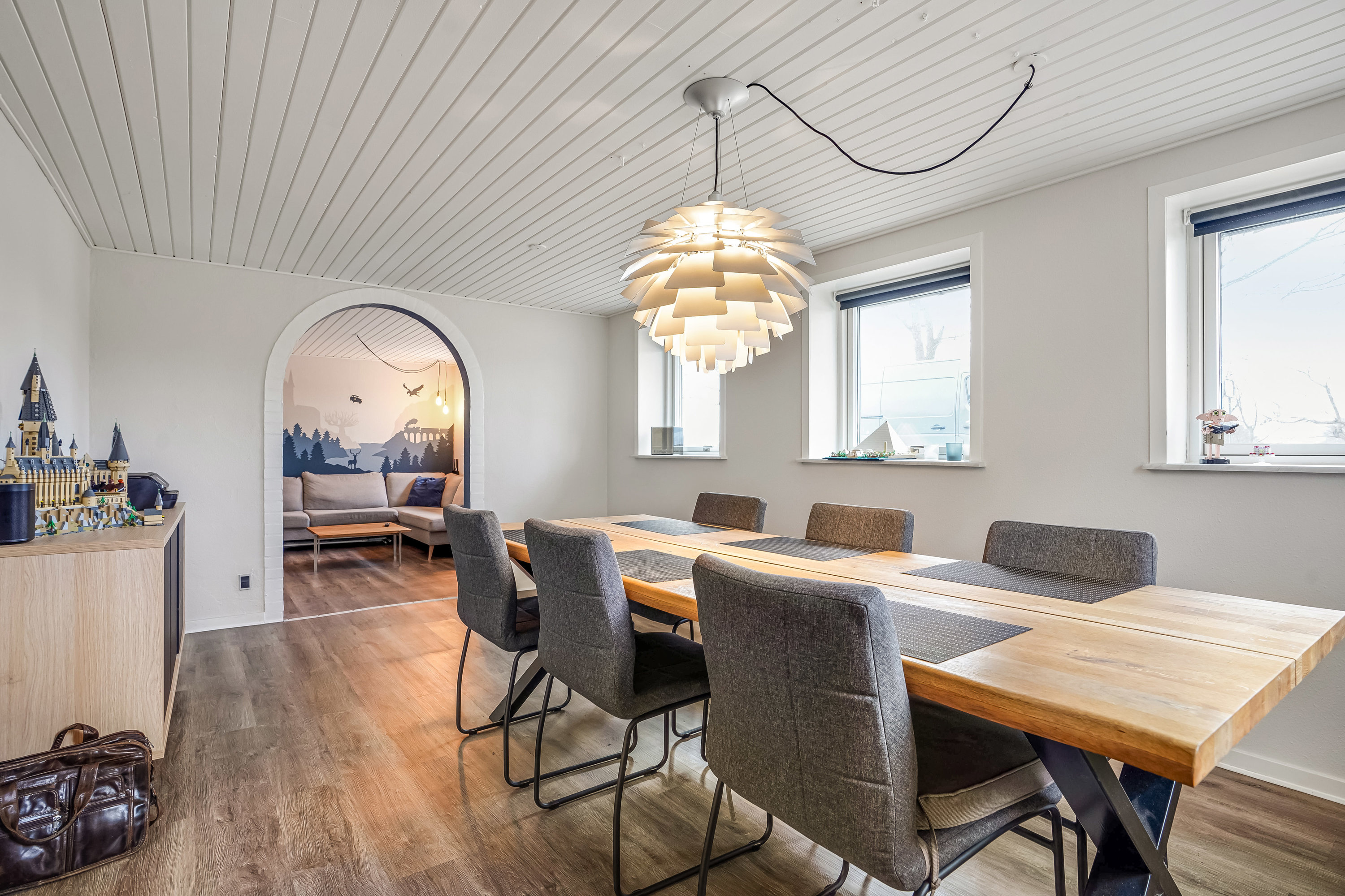 Fremhævet stue billede i fuldskærmstilstand. Billede af Bredgade 95, 7250 Hejnsvig