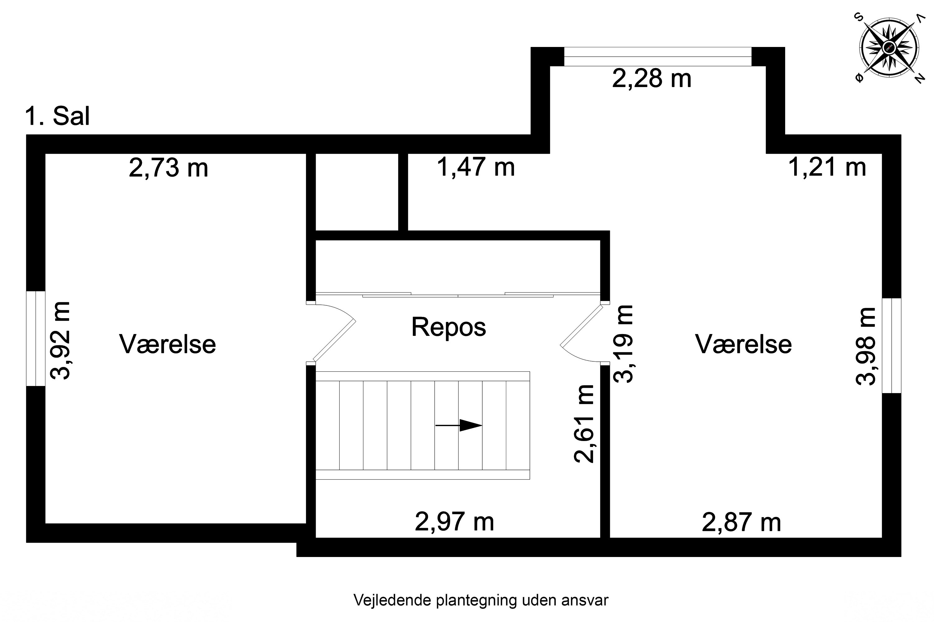 Plantegninger billede af Bredgade 95, 7250 Hejnsvig