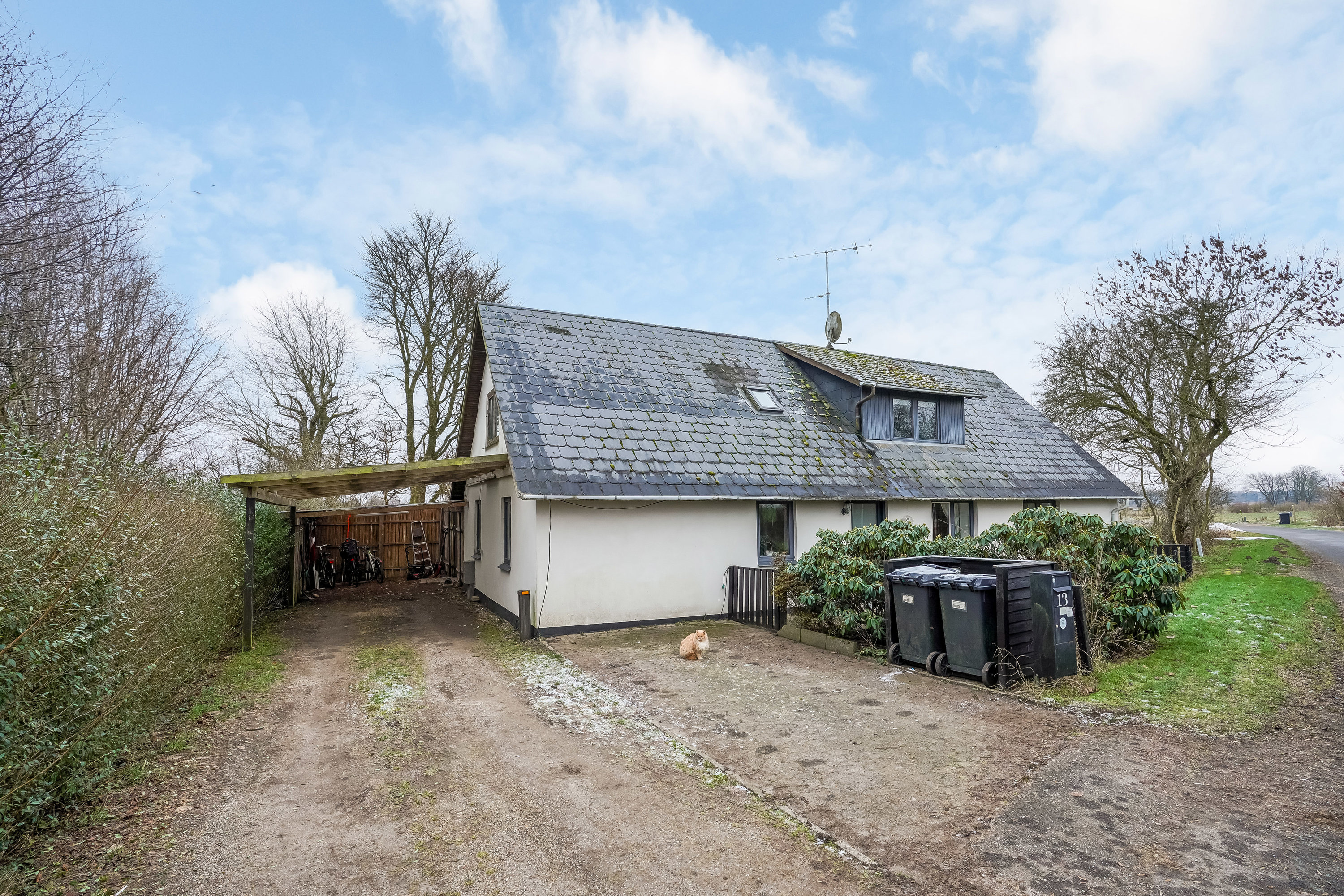 Fremhævet ejendommen billede i fuldskærmstilstand. Billede af Saksmosevej 13, 7300 Jelling