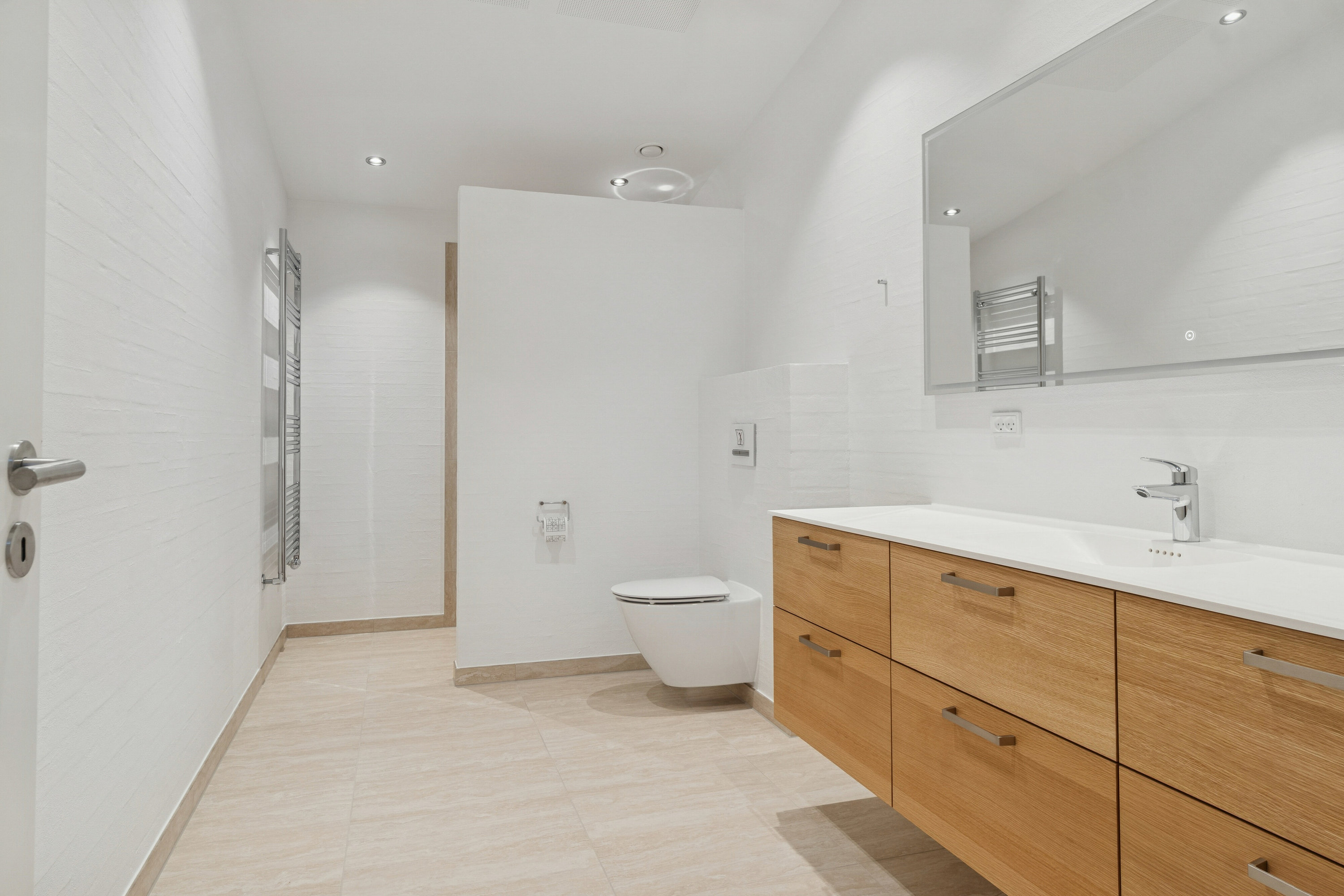 Fremhævet badeværelse billede i fuldskærmstilstand. Billede af Hjortespringet 19, 8600 Silkeborg