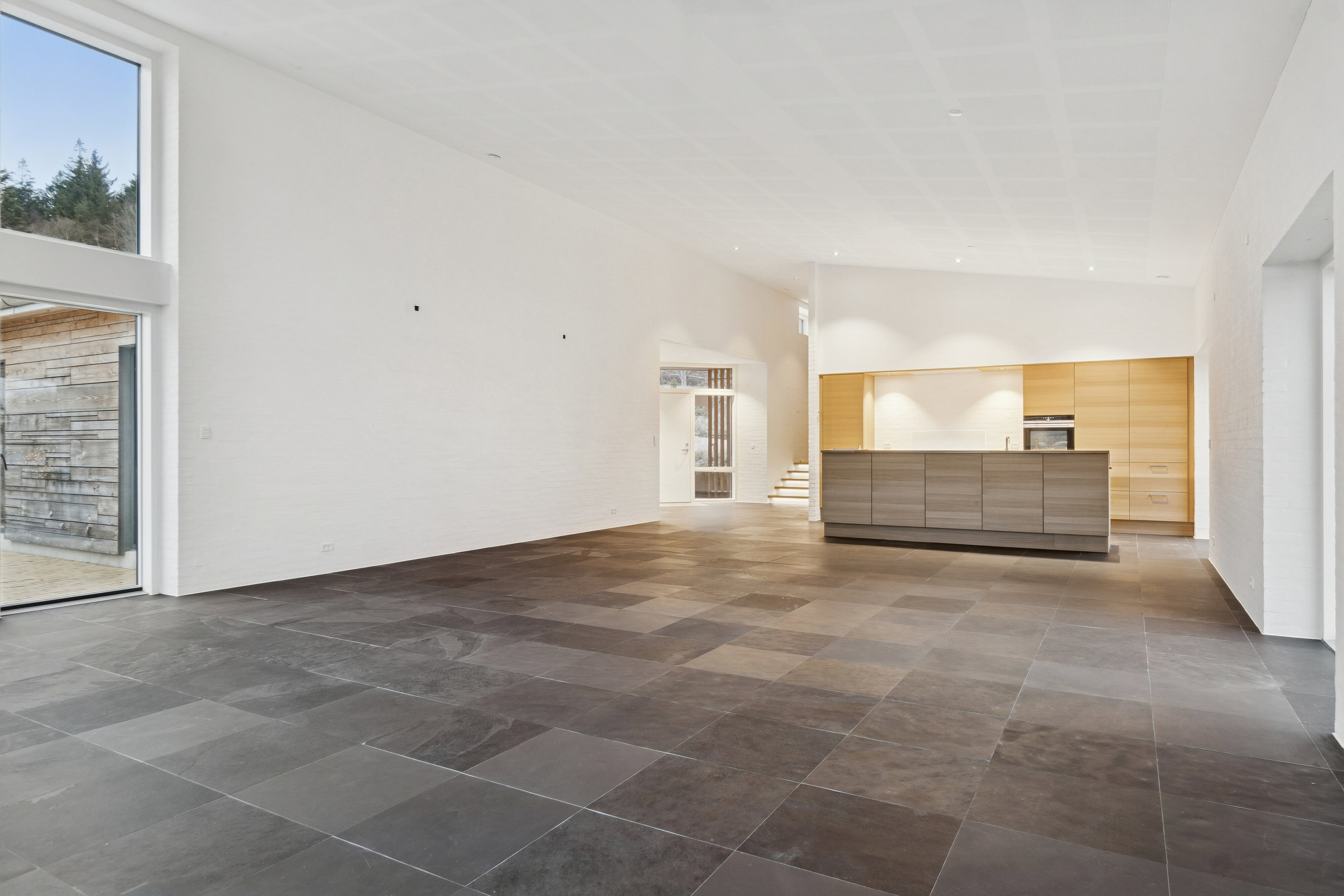 Fremhævet stue billede i fuldskærmstilstand. Billede af Hjortespringet 19, 8600 Silkeborg