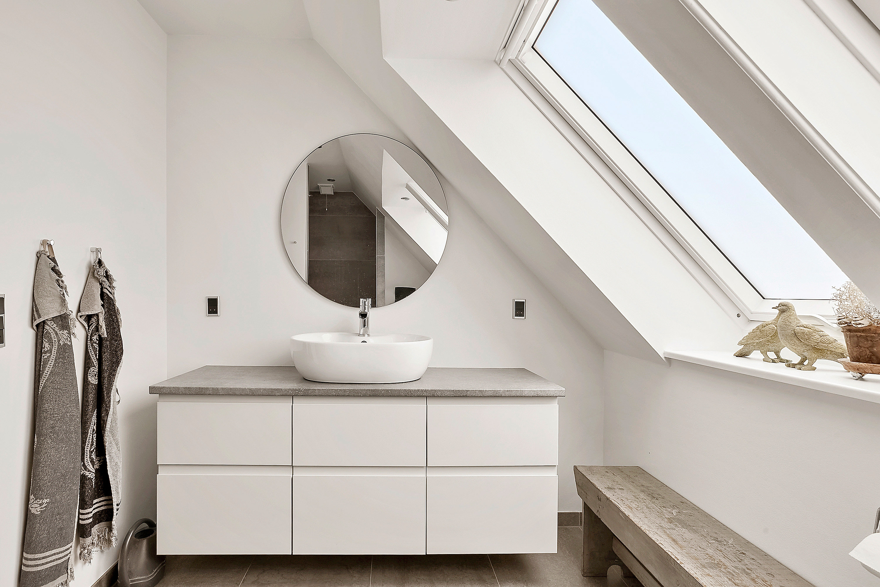 Fremhævet badeværelse billede i fuldskærmstilstand. Billede af Ny Erlevvej 8B, 6100 Haderslev