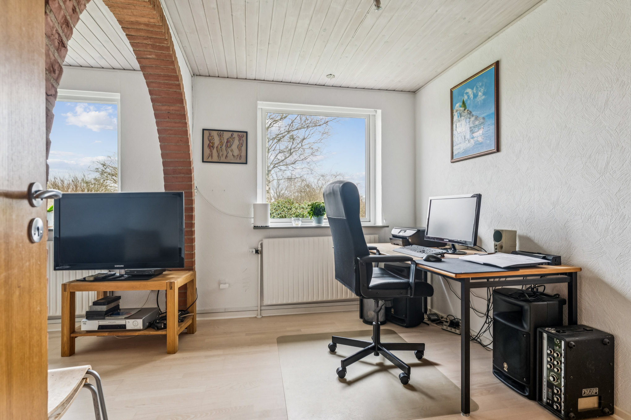 Fremhævet stue billede i fuldskærmstilstand. Billede af Musvitvej 14, Øster Bjerregrav, 8920 Randers NV