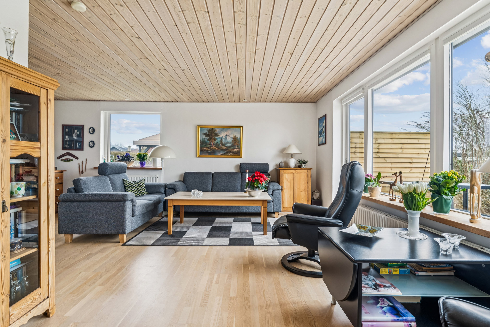 Fremhævet stue billede i fuldskærmstilstand. Billede af Musvitvej 14, Øster Bjerregrav, 8920 Randers NV