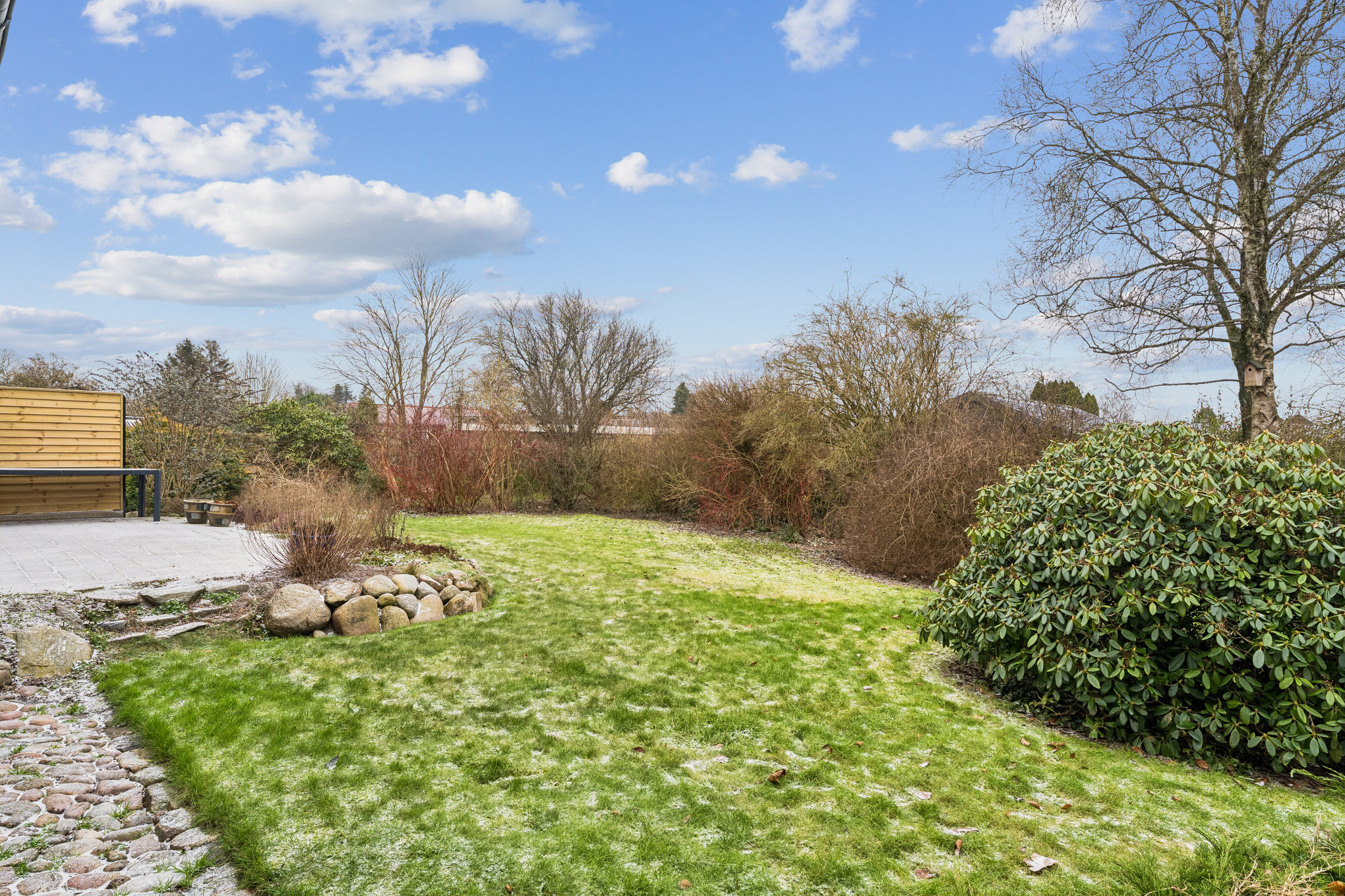 Fremhævet have billede i fuldskærmstilstand. Billede af Musvitvej 14, Øster Bjerregrav, 8920 Randers NV