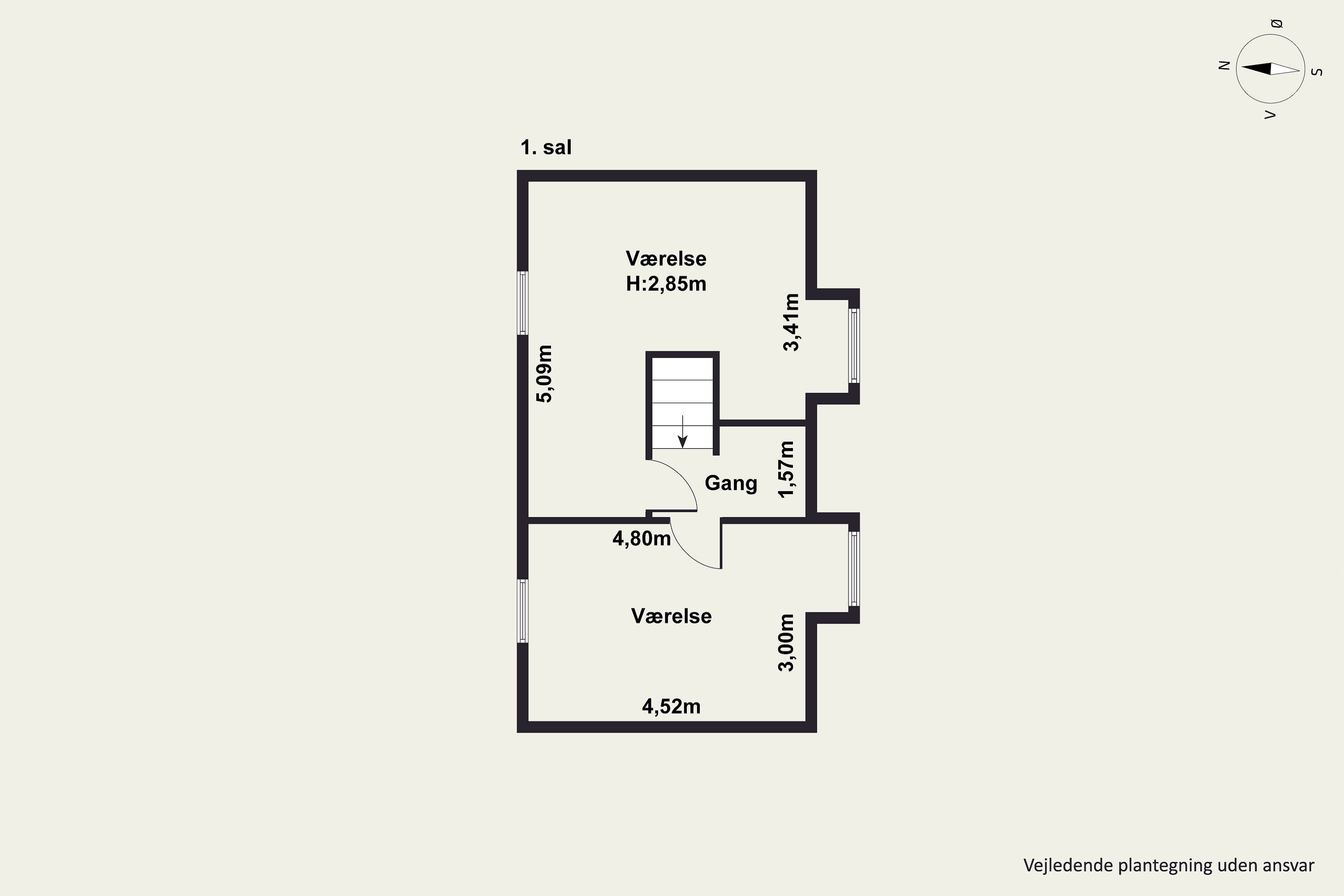 Plantegninger billede af Thorvald Niss Gade 4, 5610 Assens