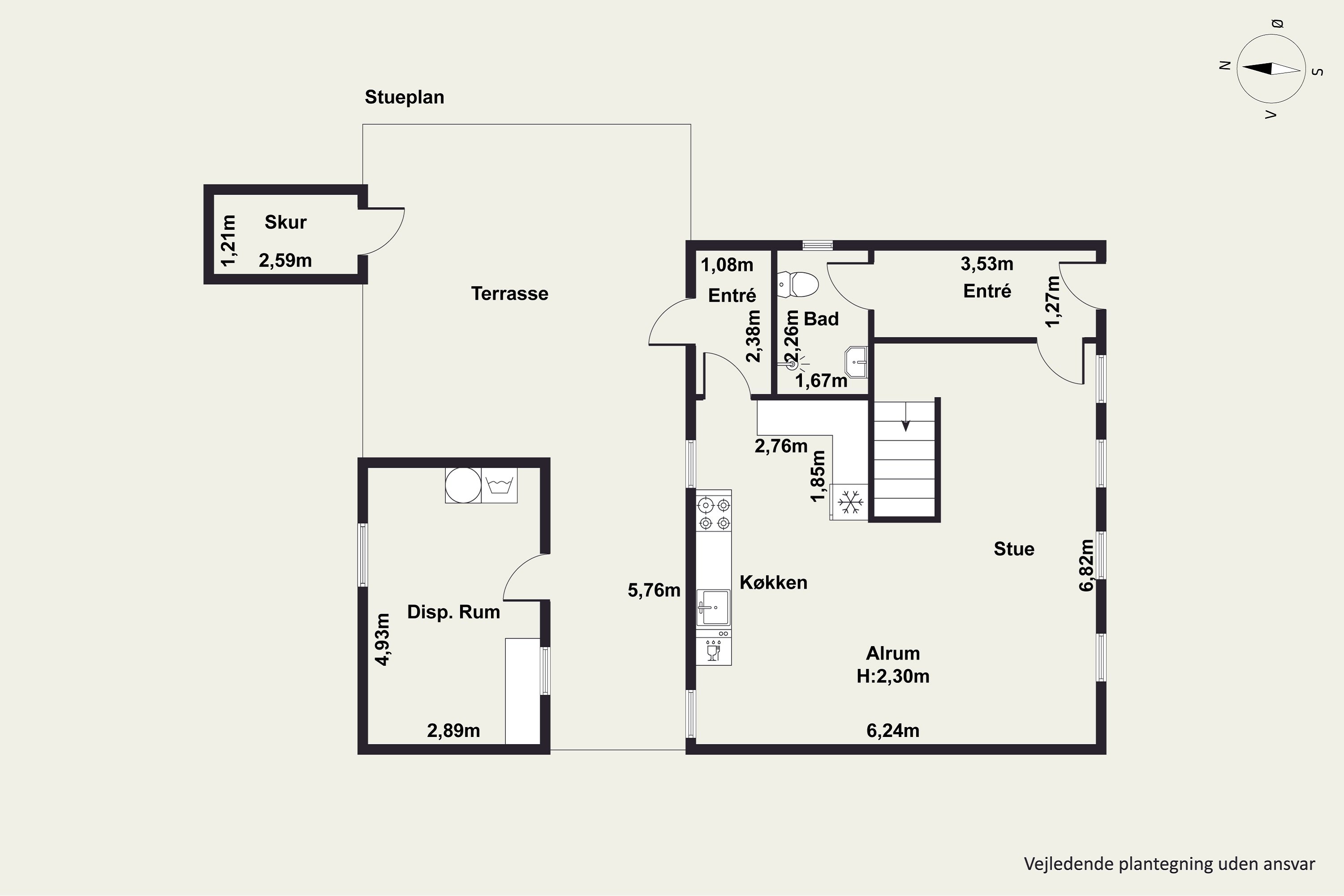 Plantegninger billede af Thorvald Niss Gade 4, 5610 Assens