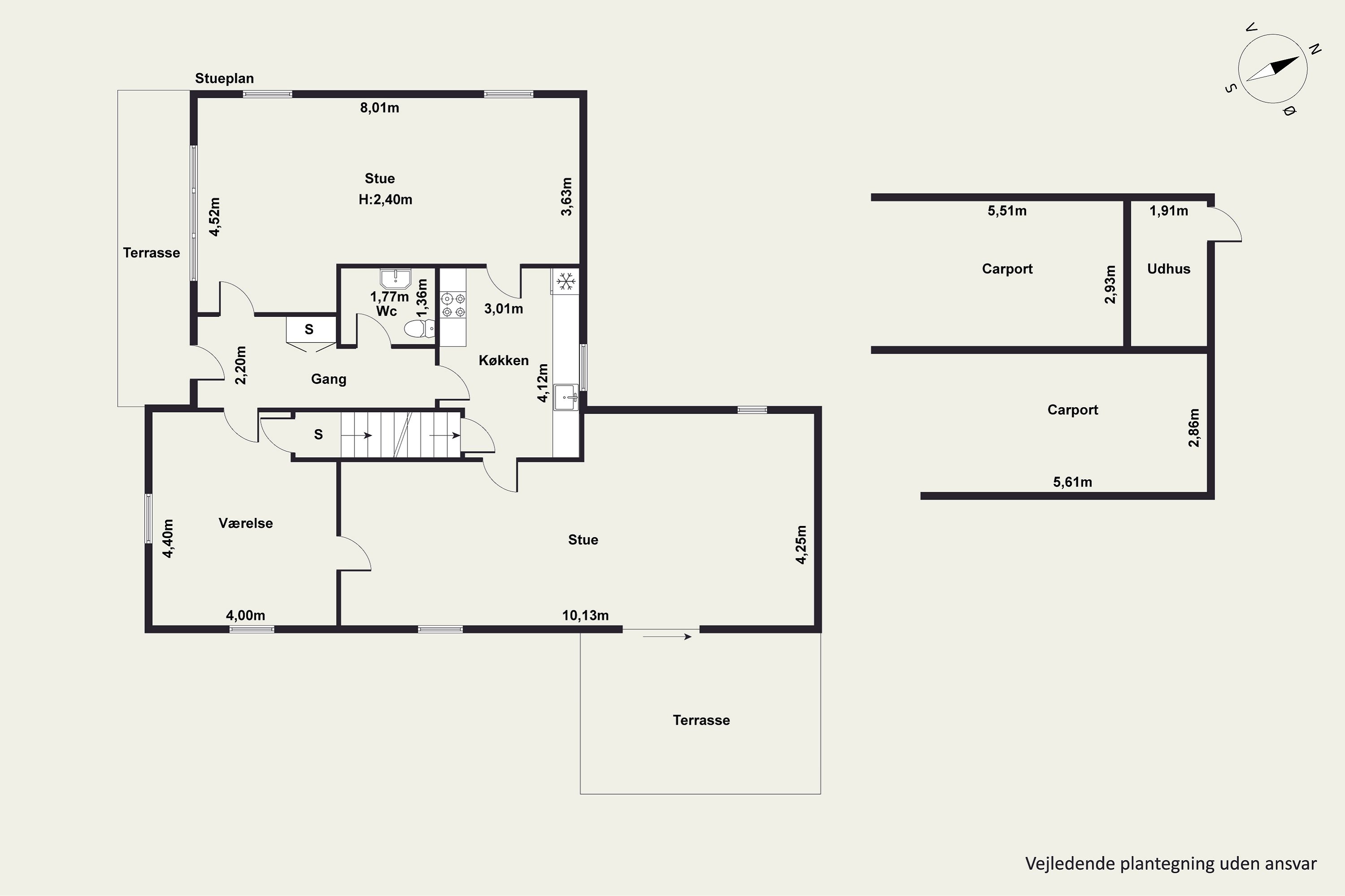 Plantegninger billede af Ådalen 22, Skørring, 8544 Mørke