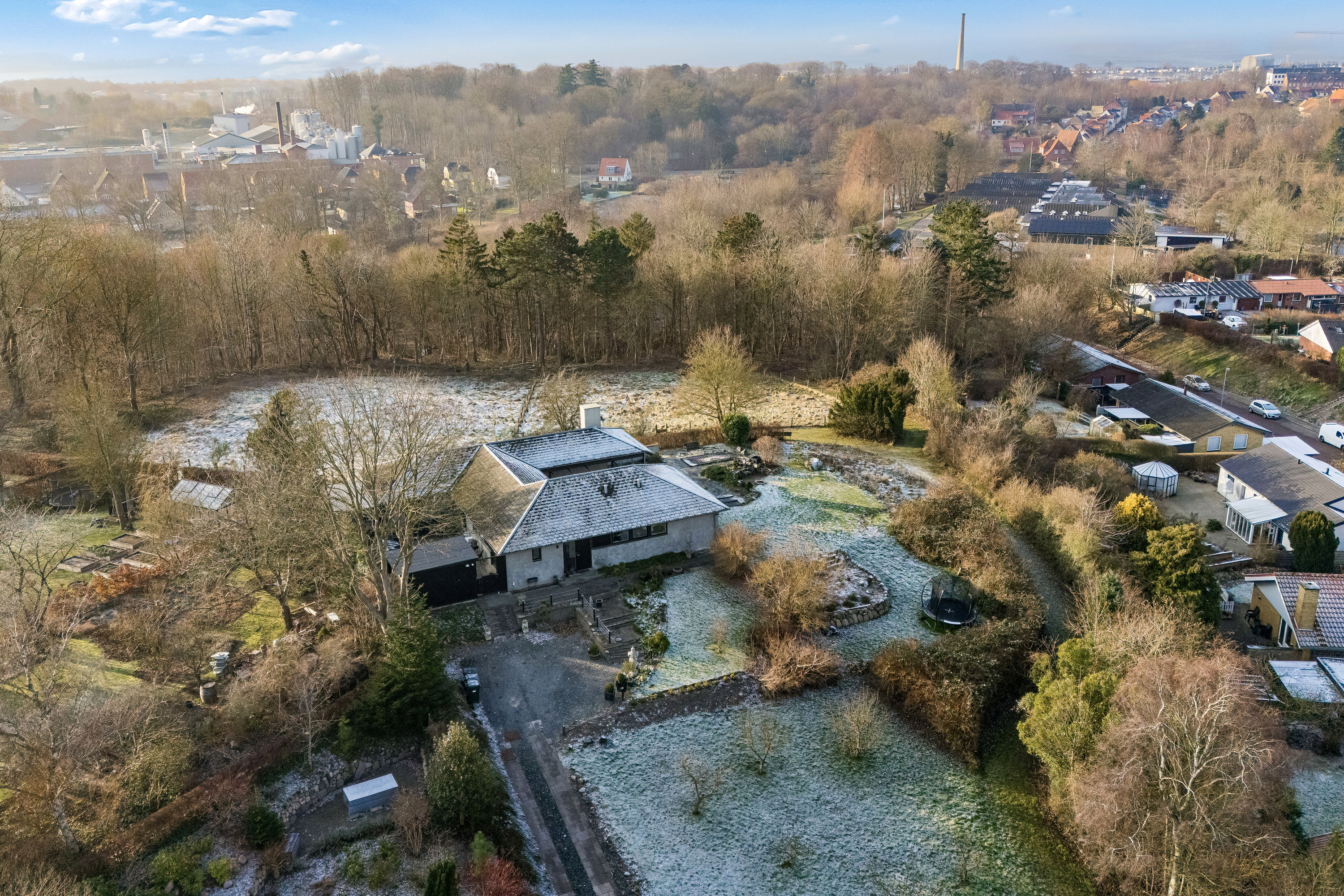 Fremhævet luftfoto billede i fuldskærmstilstand. Billede af Ved Grotten 12, 5610 Assens