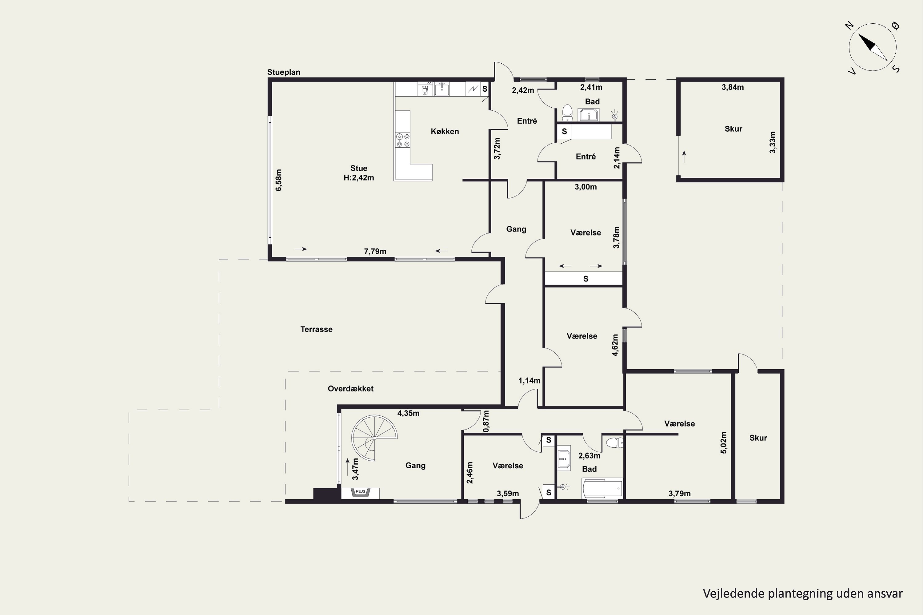 Plantegninger billede af Ved Grotten 12, 5610 Assens