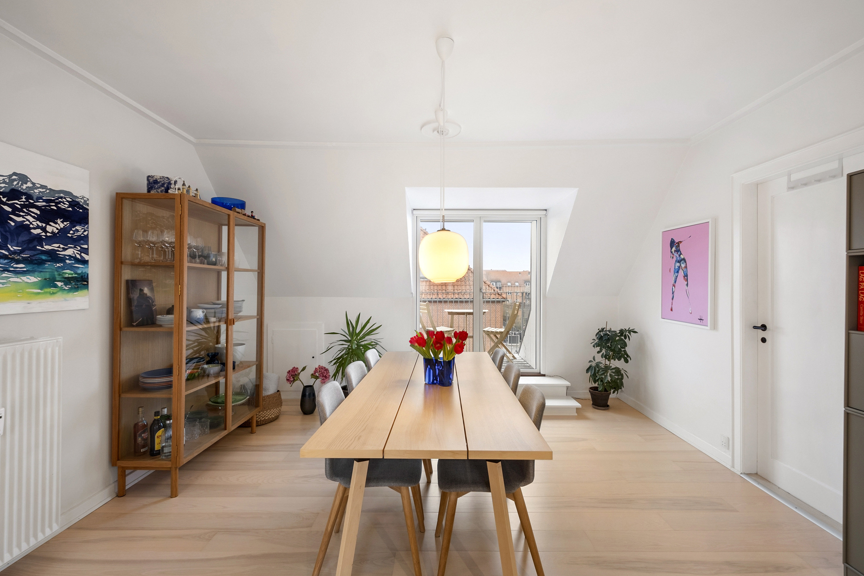 Fremhævet spisestue billede i fuldskærmstilstand. Billede af Jansvej 14, 3., 2300 København S