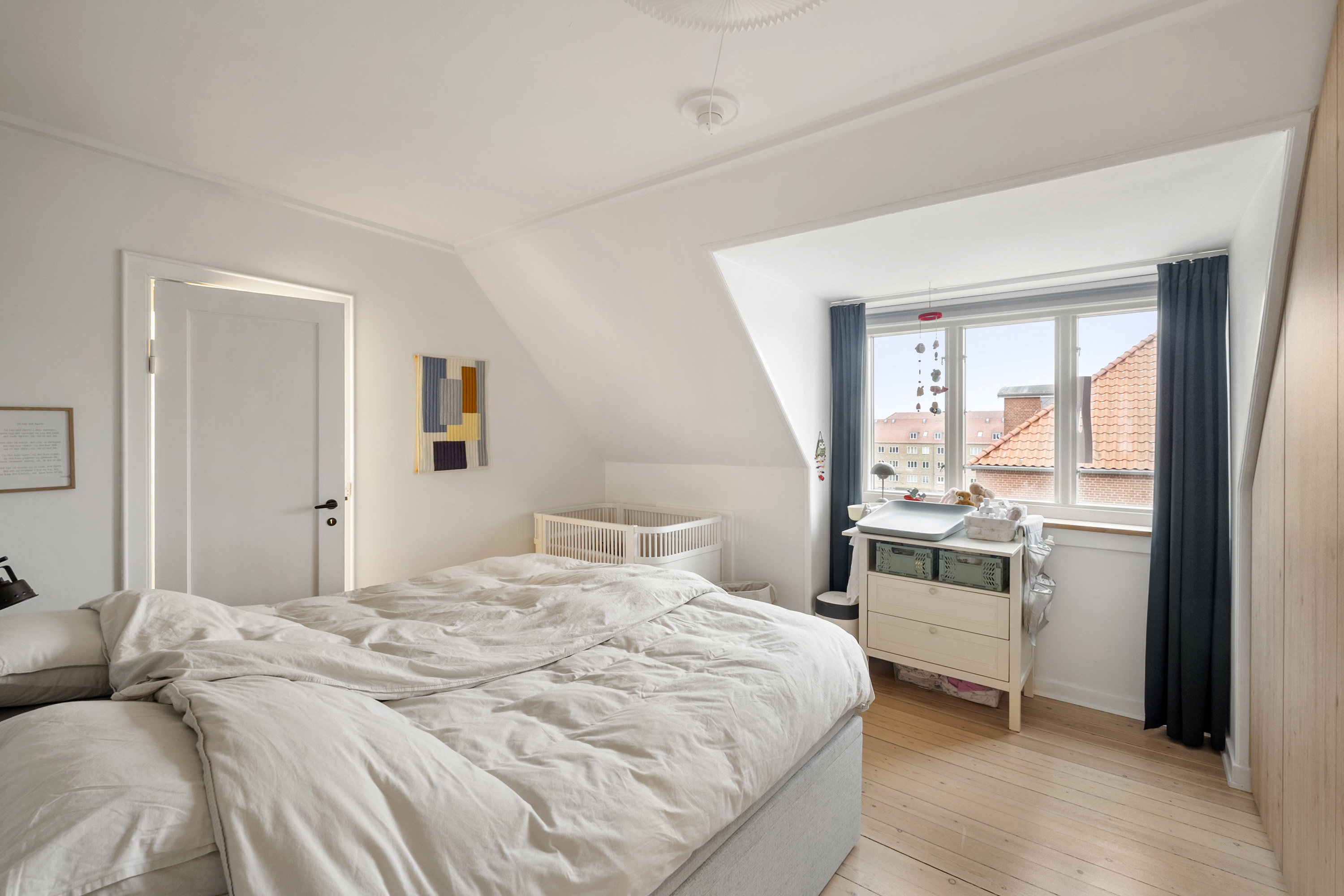 Fremhævet soveværelse billede i fuldskærmstilstand. Billede af Jansvej 14, 3., 2300 København S