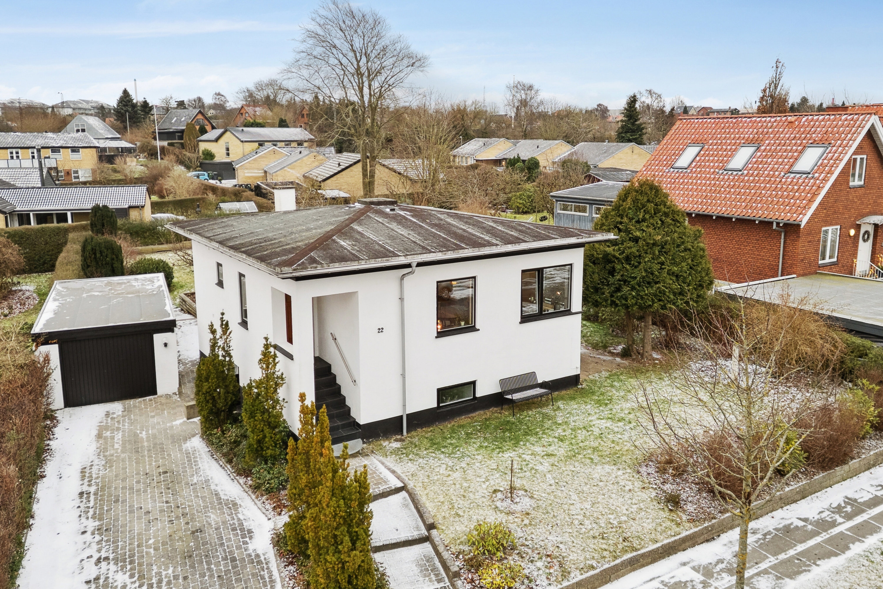 Fremhævet ejendommen billede i fuldskærmstilstand. Billede af Thornbæks Allé 22, 8270 Højbjerg