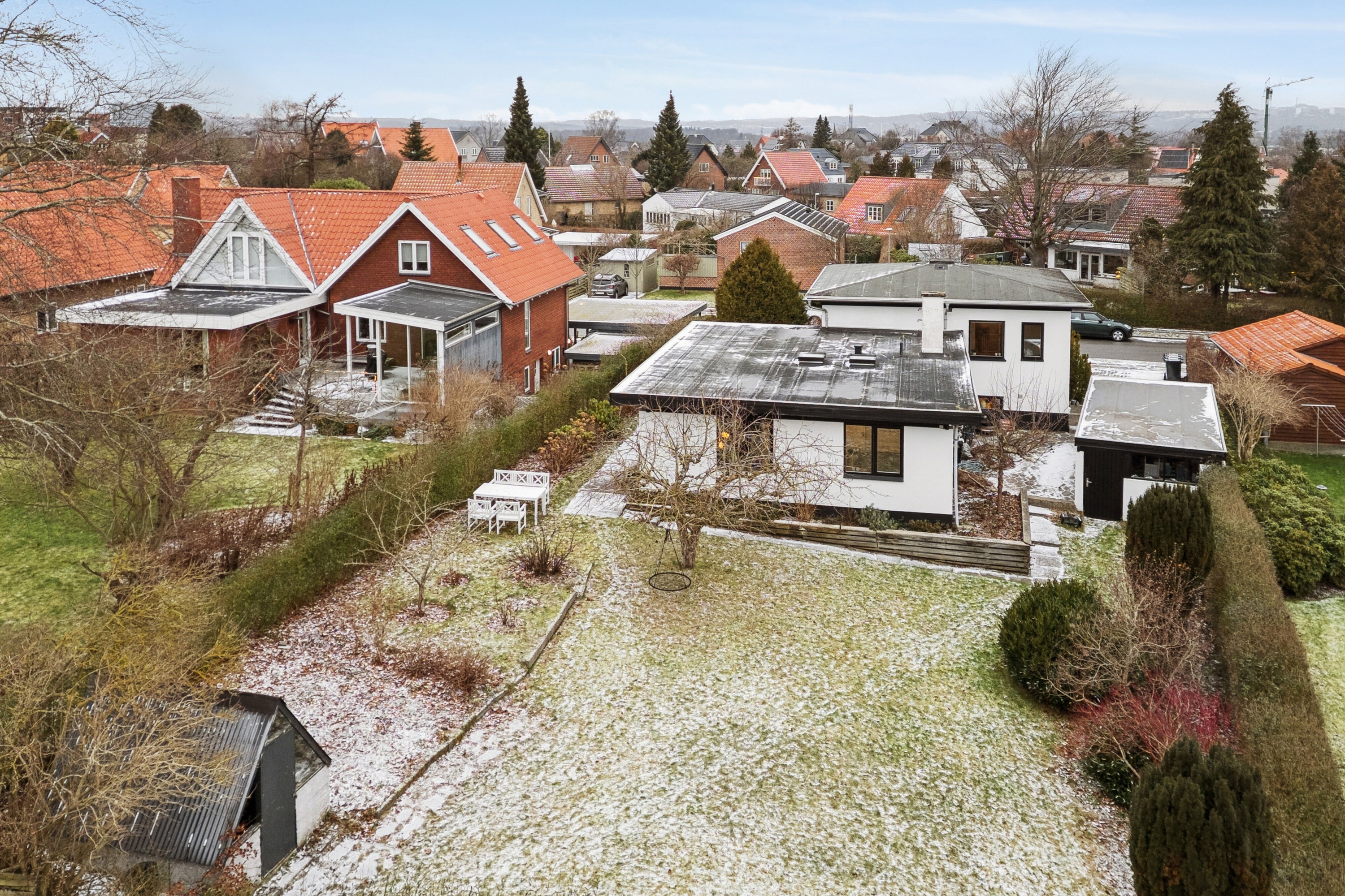 Fremhævet ejendommen billede i fuldskærmstilstand. Billede af Thornbæks Allé 22, 8270 Højbjerg